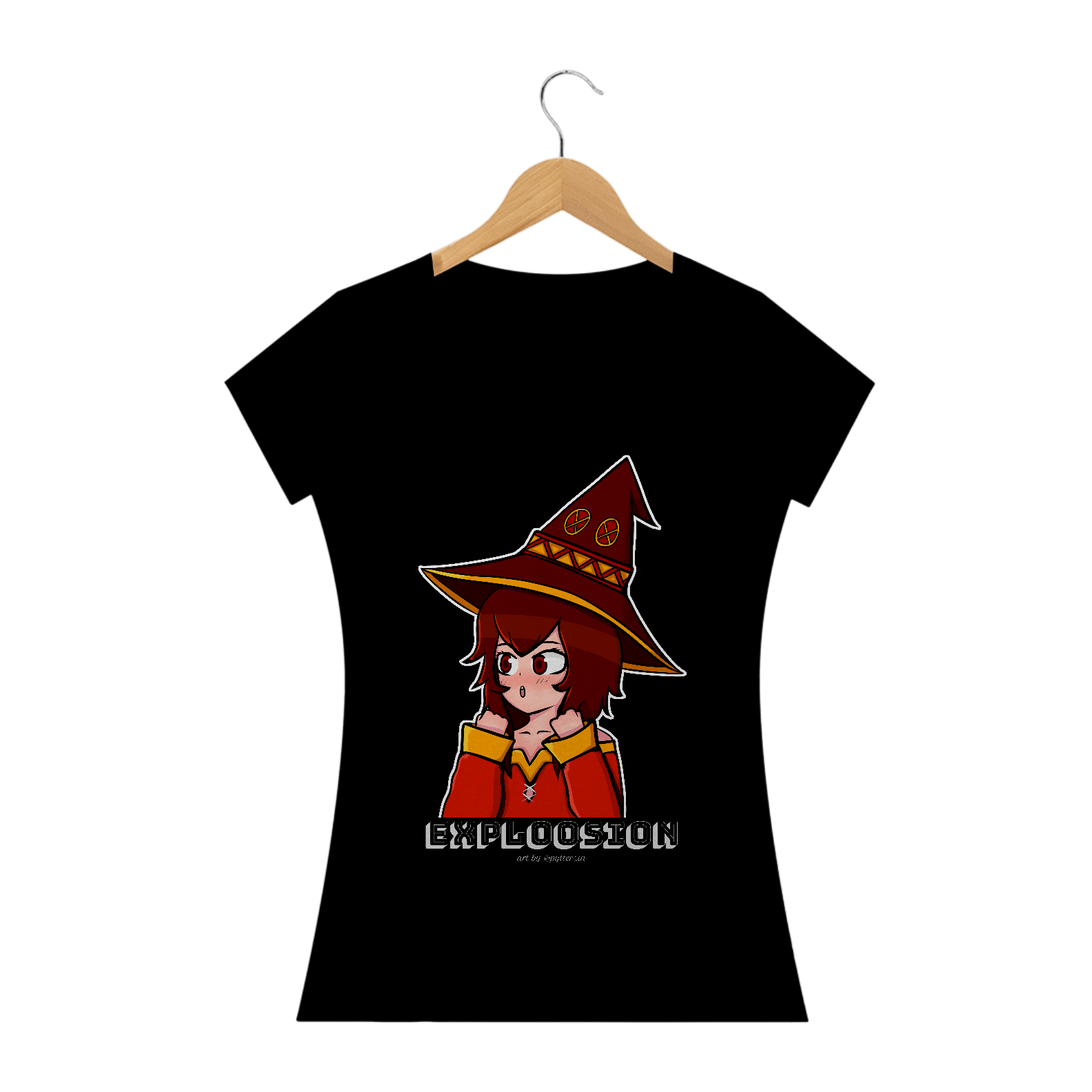 Camiseta Faminina Konosuba Megumin