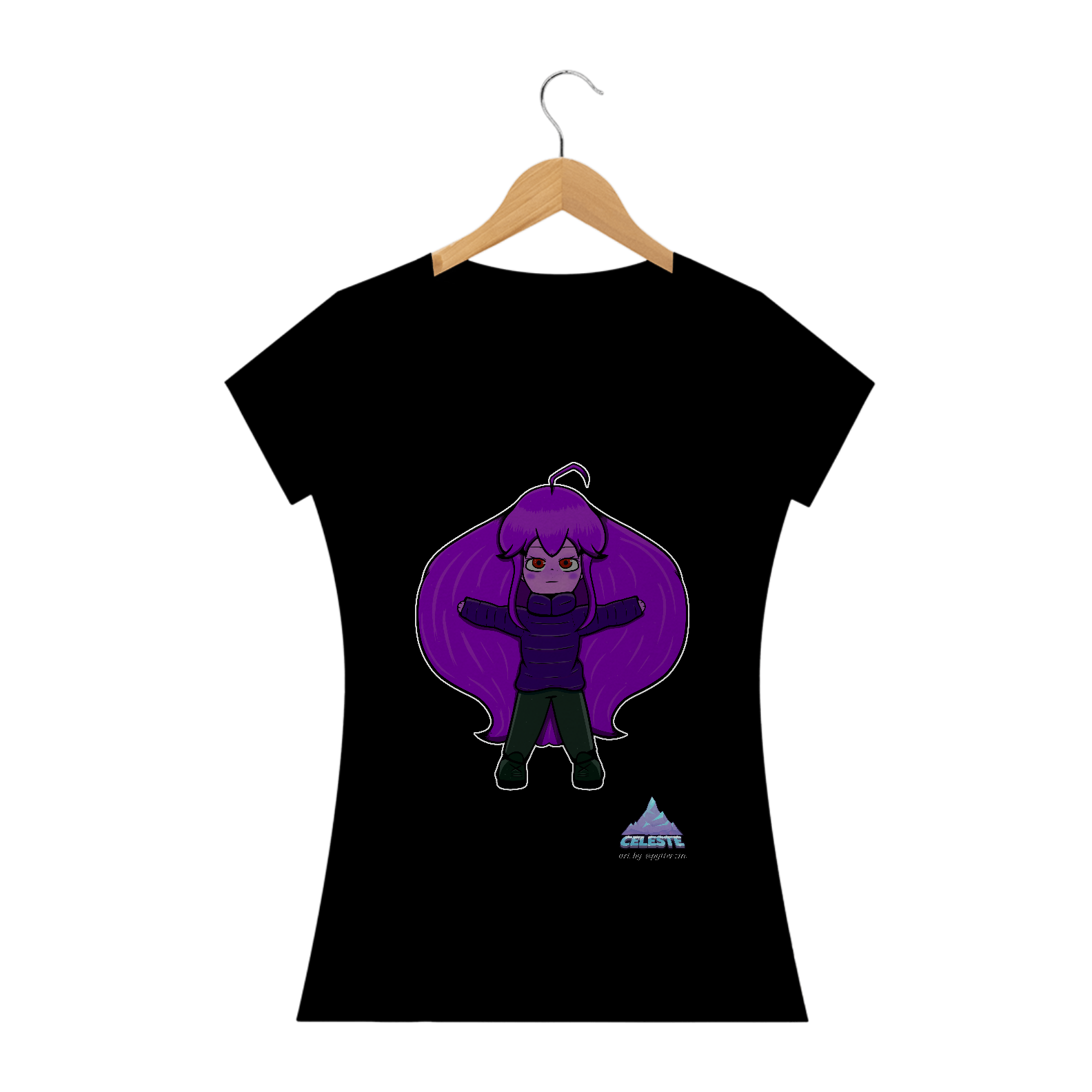Camiseta Feminina Do Jogo Celeste Subconsciente De Madeline