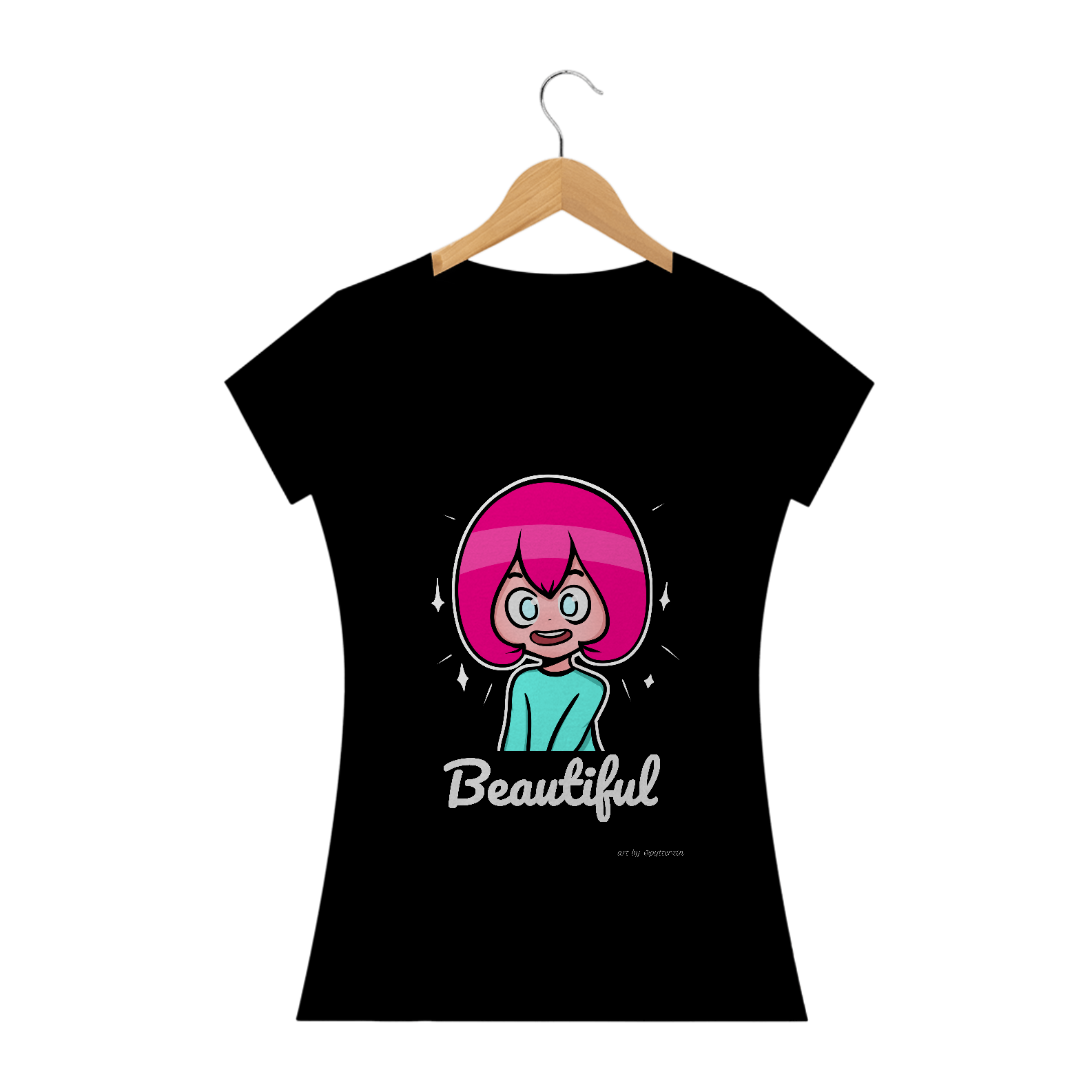 Camiseta Feminina Beautiful