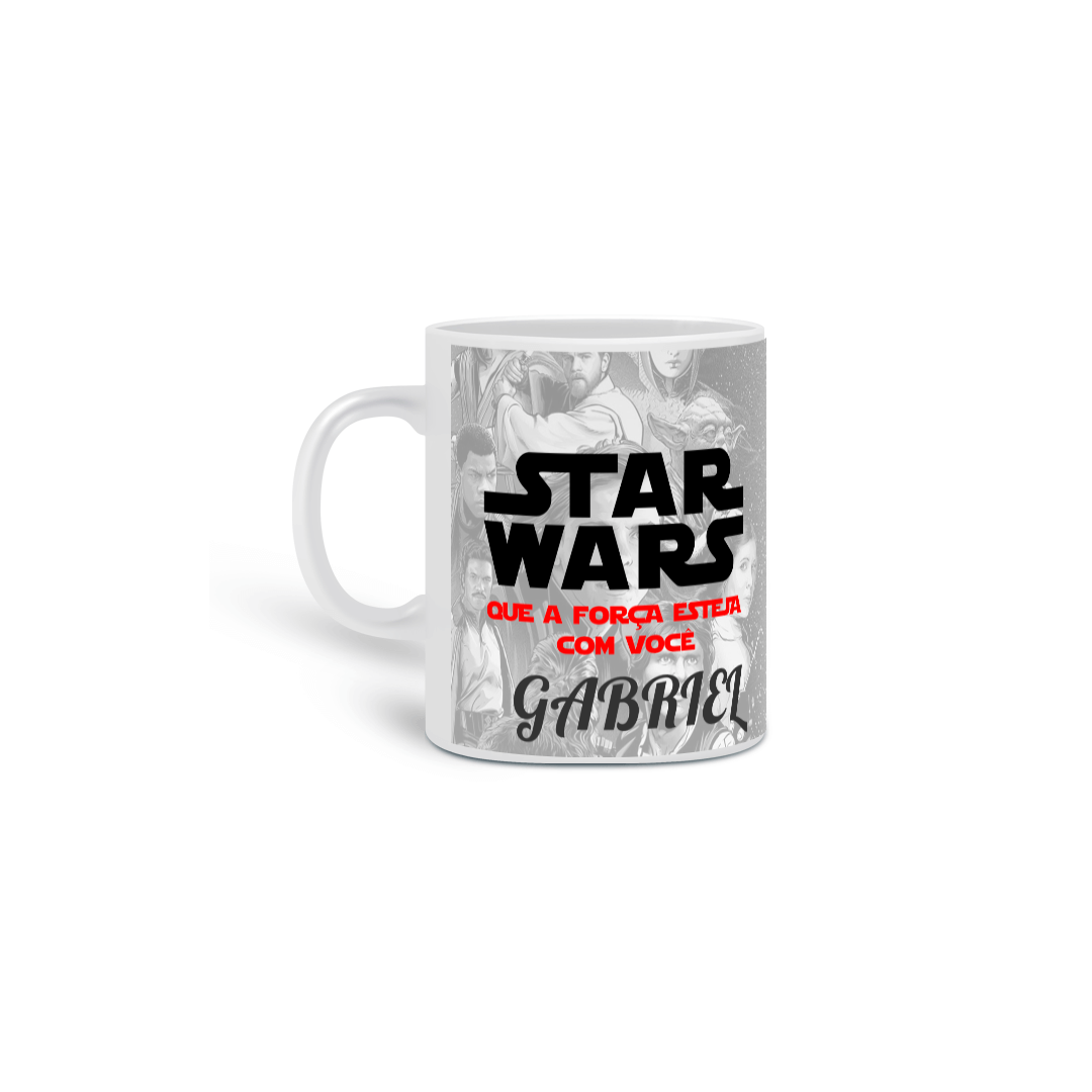 Nome do produto  CANECA STAR WARS