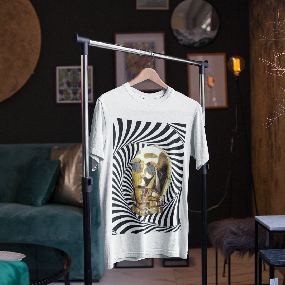 T-Shirt Stoned C3PO 