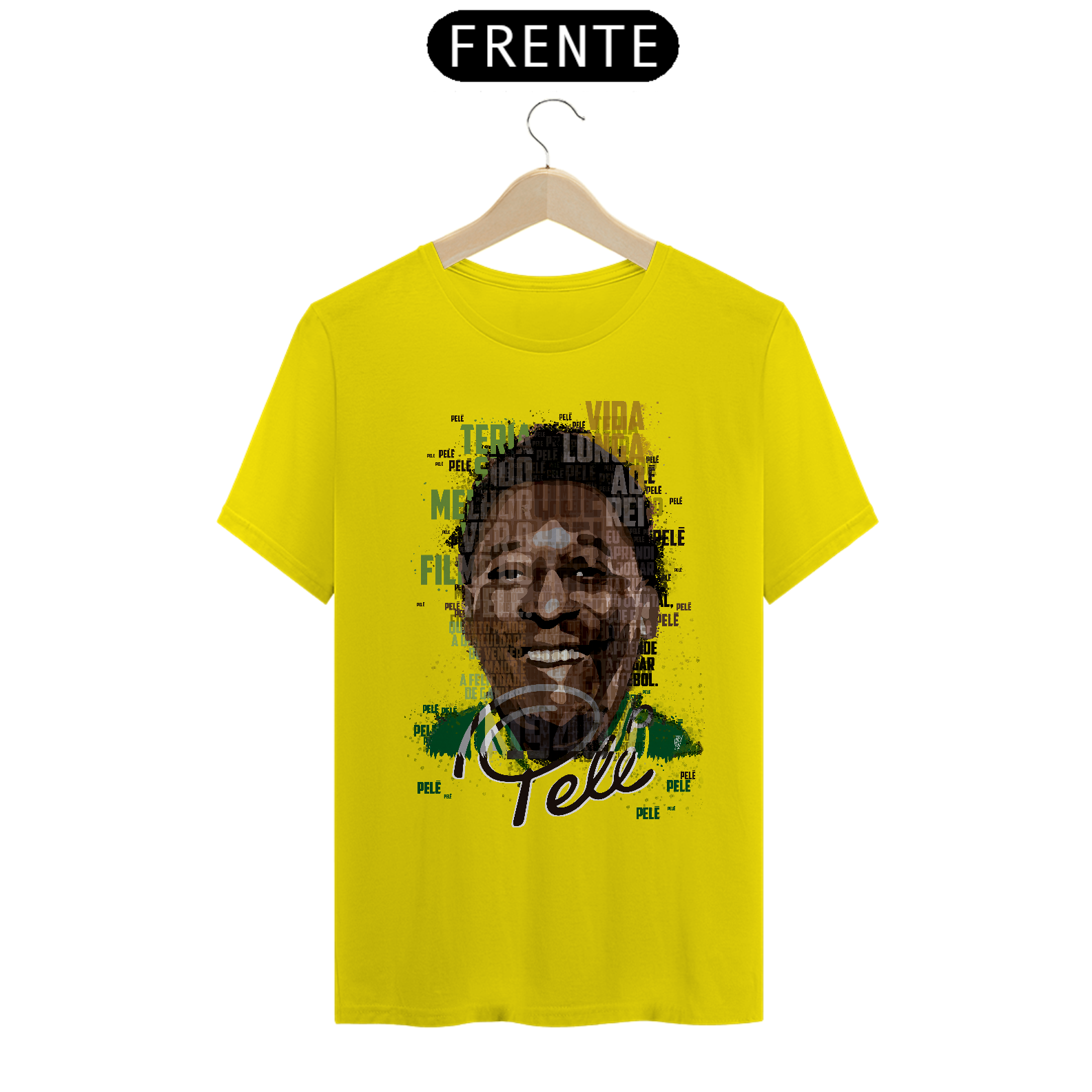 Camiseta Pelé Eterno do Chaves
