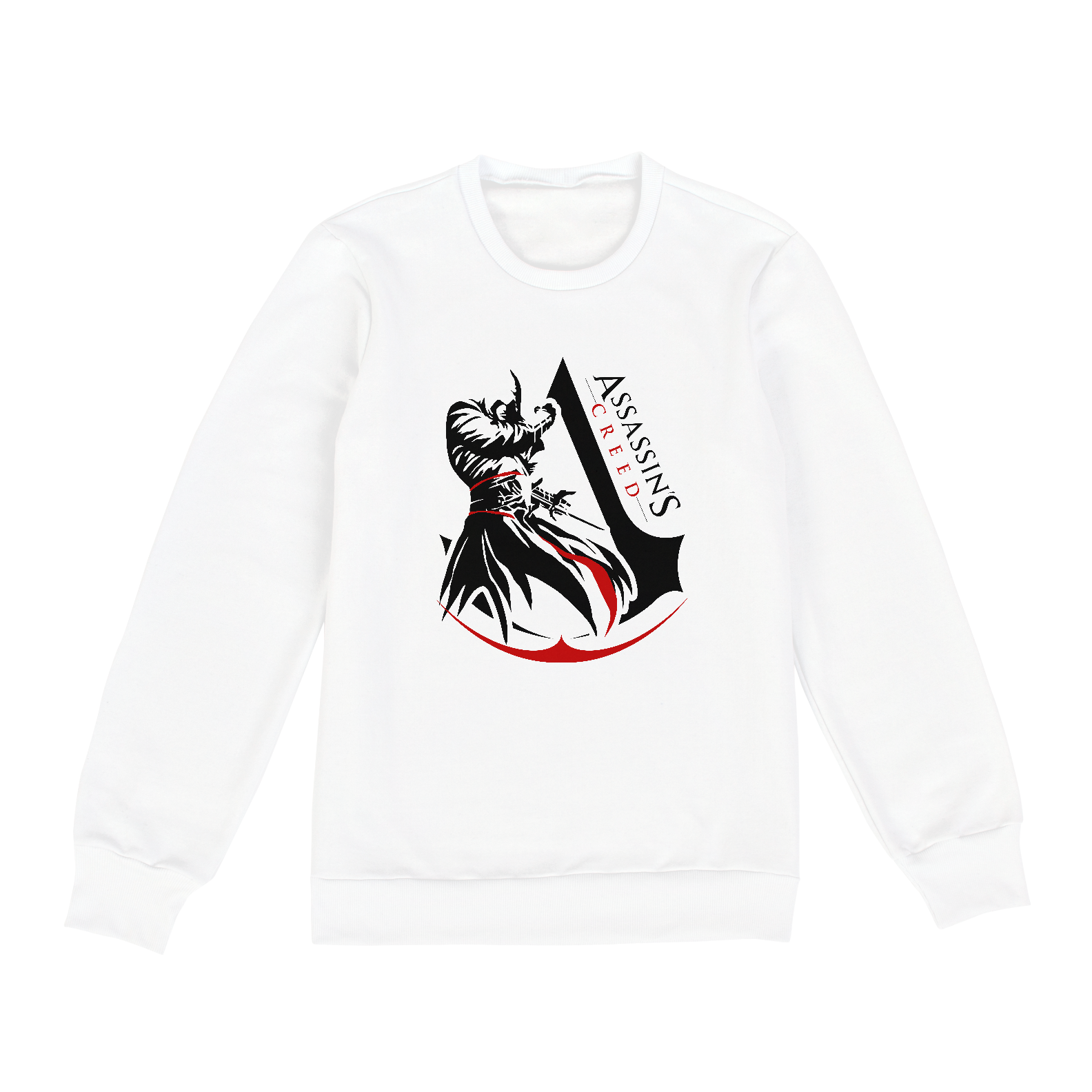 Moletom Unissex Assassins Creed White