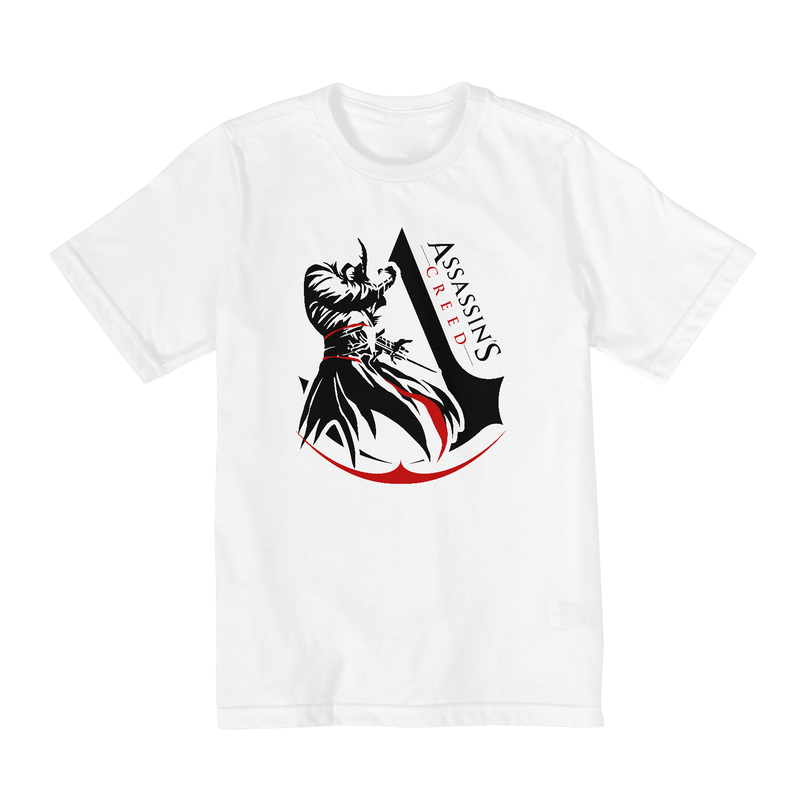 Camiseta Infantil (10 a 14) Assassins Creed White