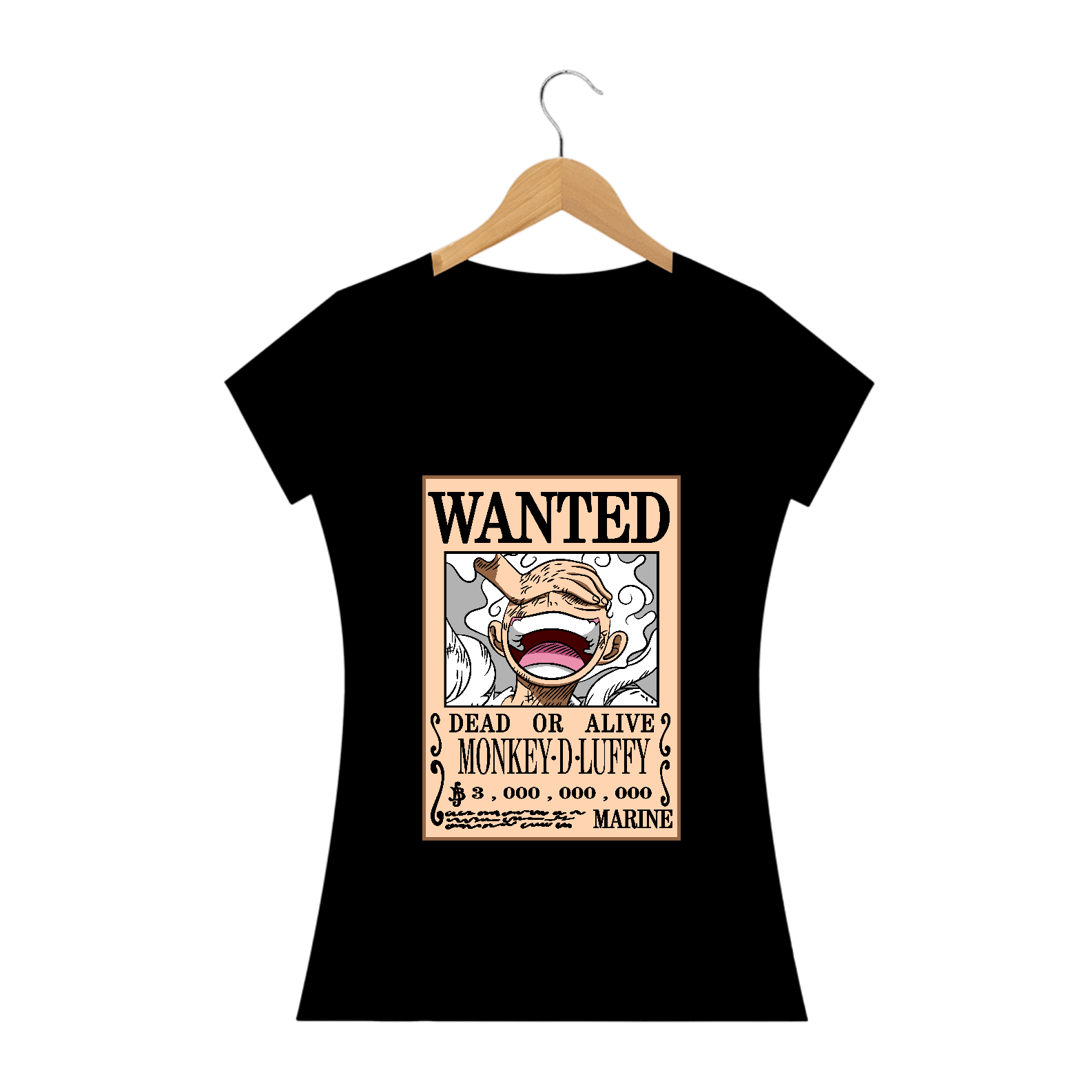 Baby Look One Piece Procurado Luffy