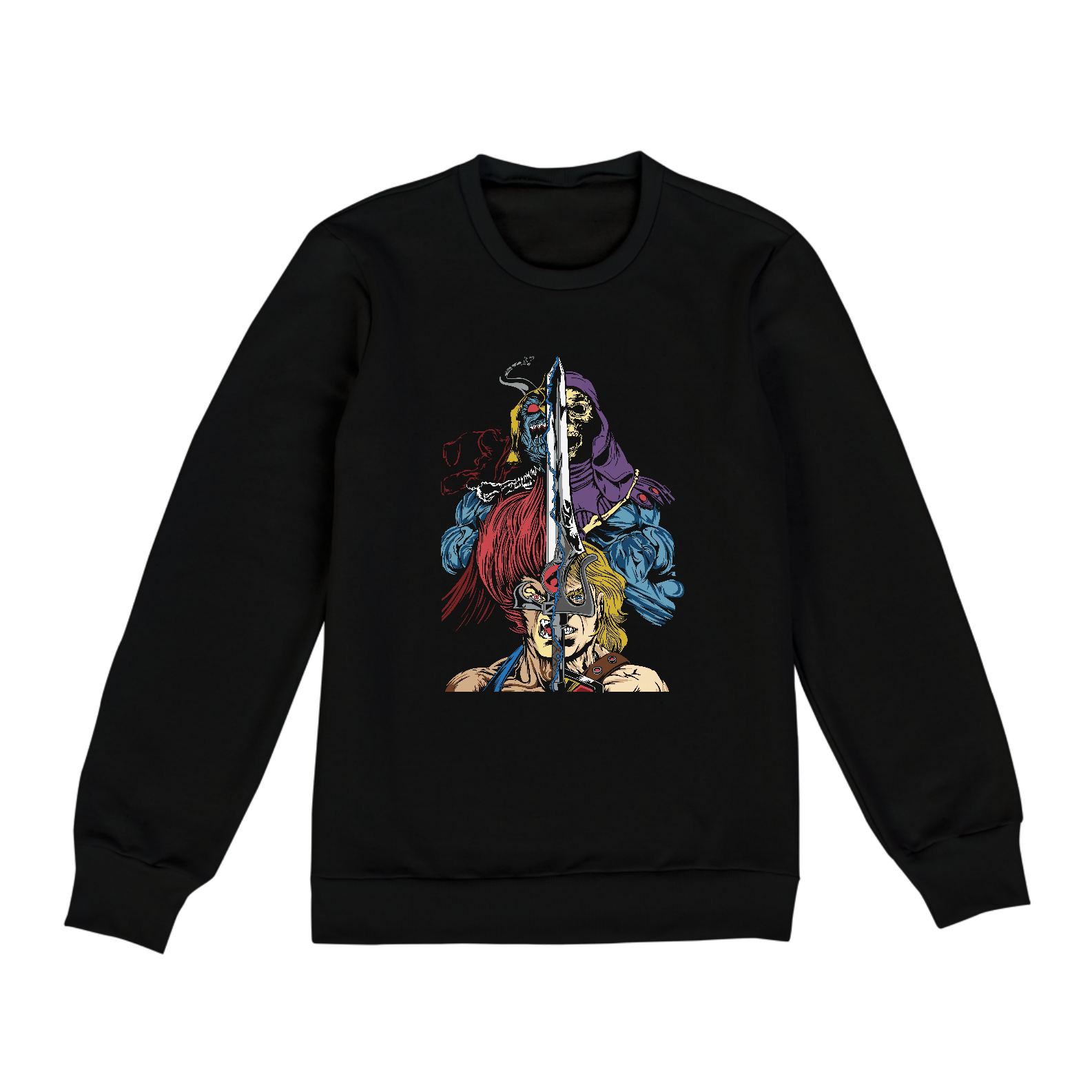 Moletom Unissex Thundercats e He-Man