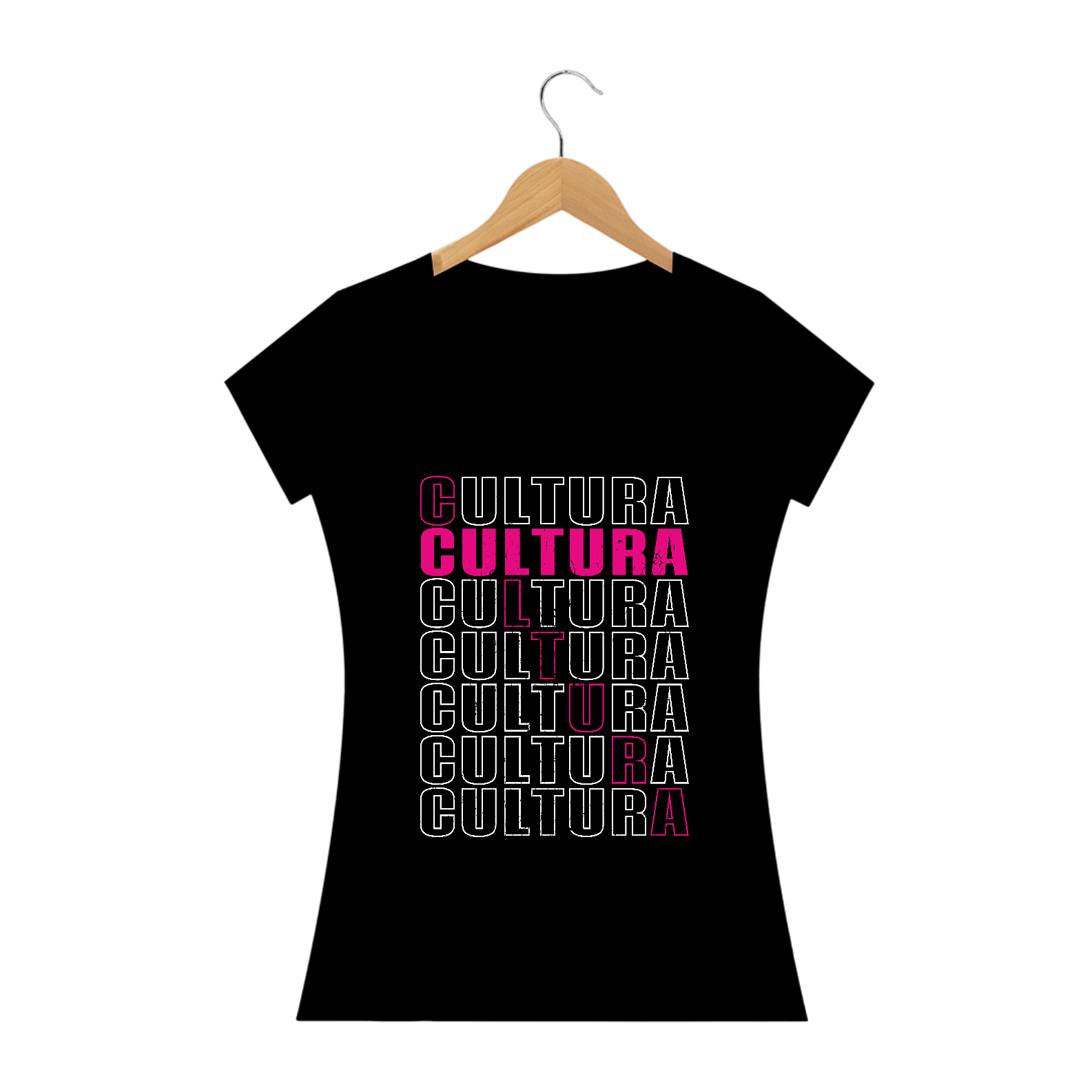 Baby Look Cultura Pop Pink