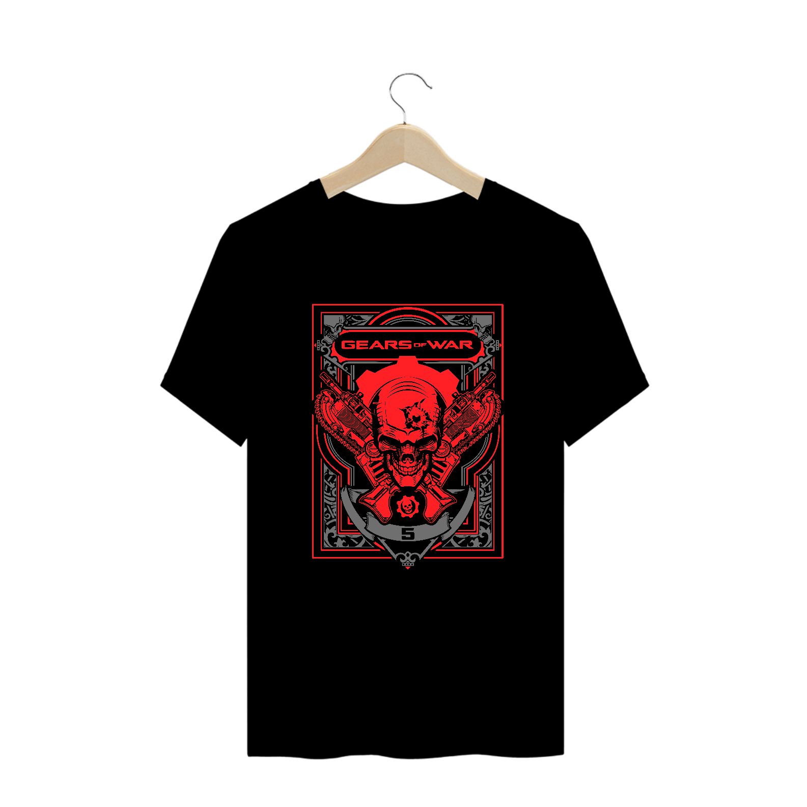 Camiseta Plus Size Gears of War 5