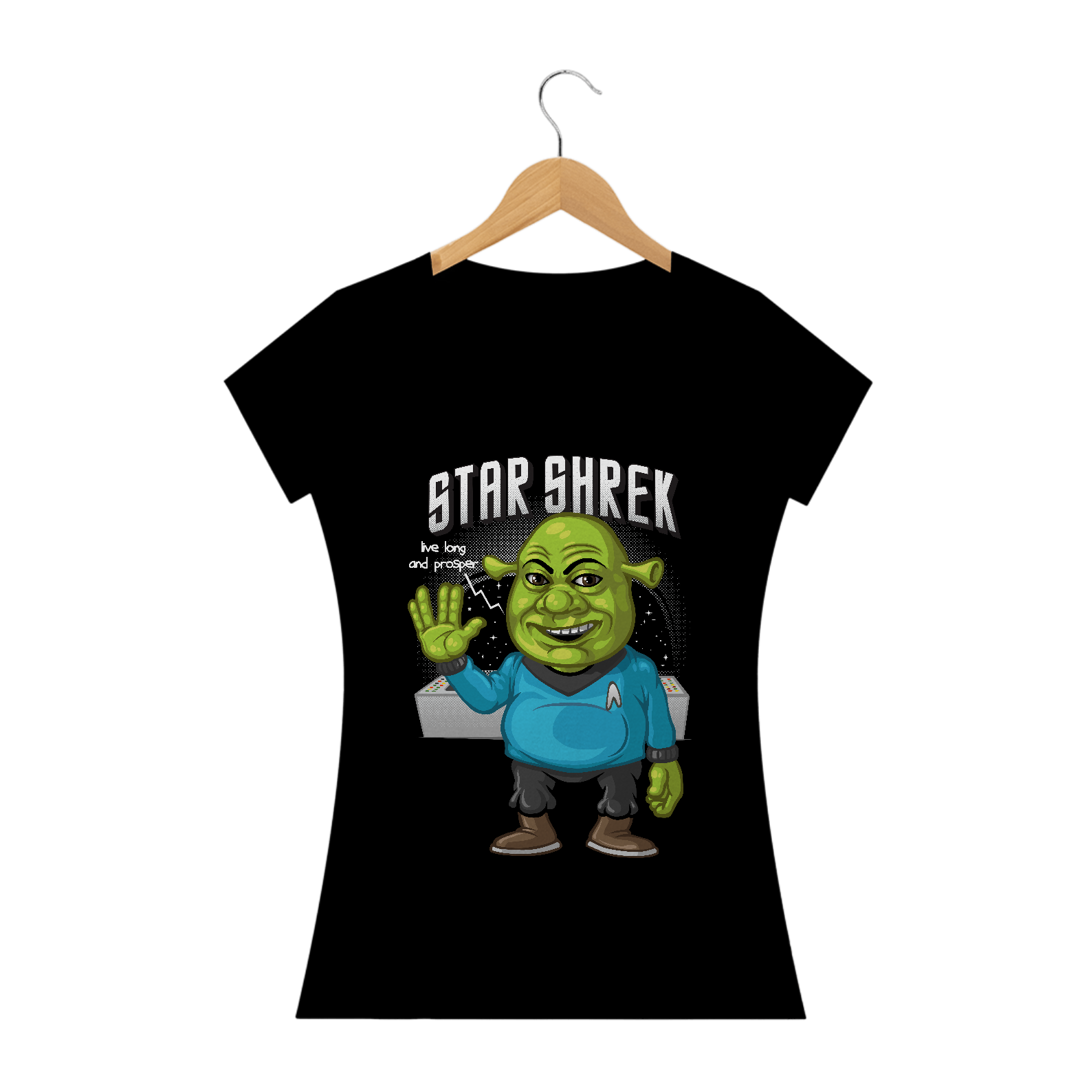 Baby Long Shrek Star Trek