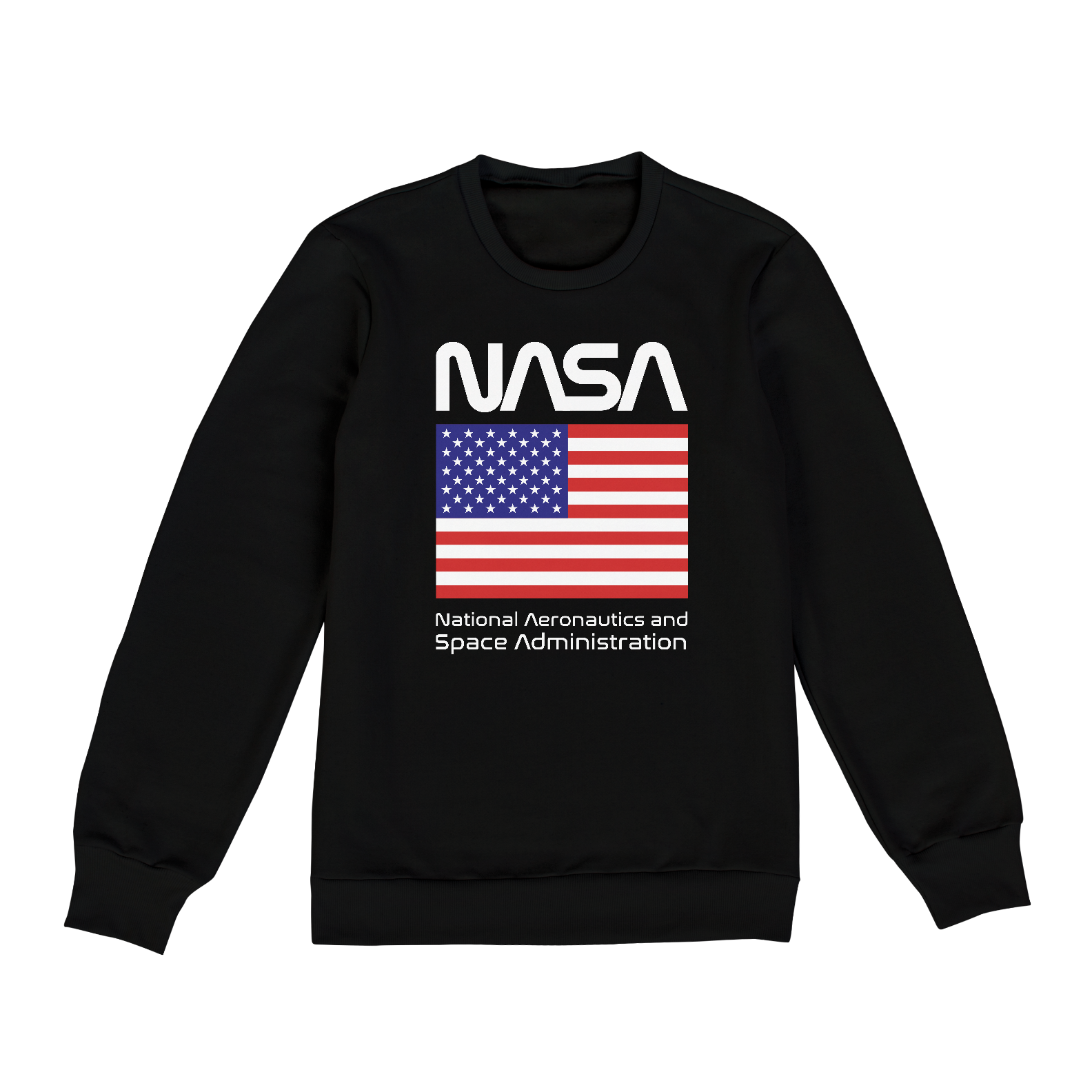 Moletom Unissex Nasa Bandeira Estados Unidos