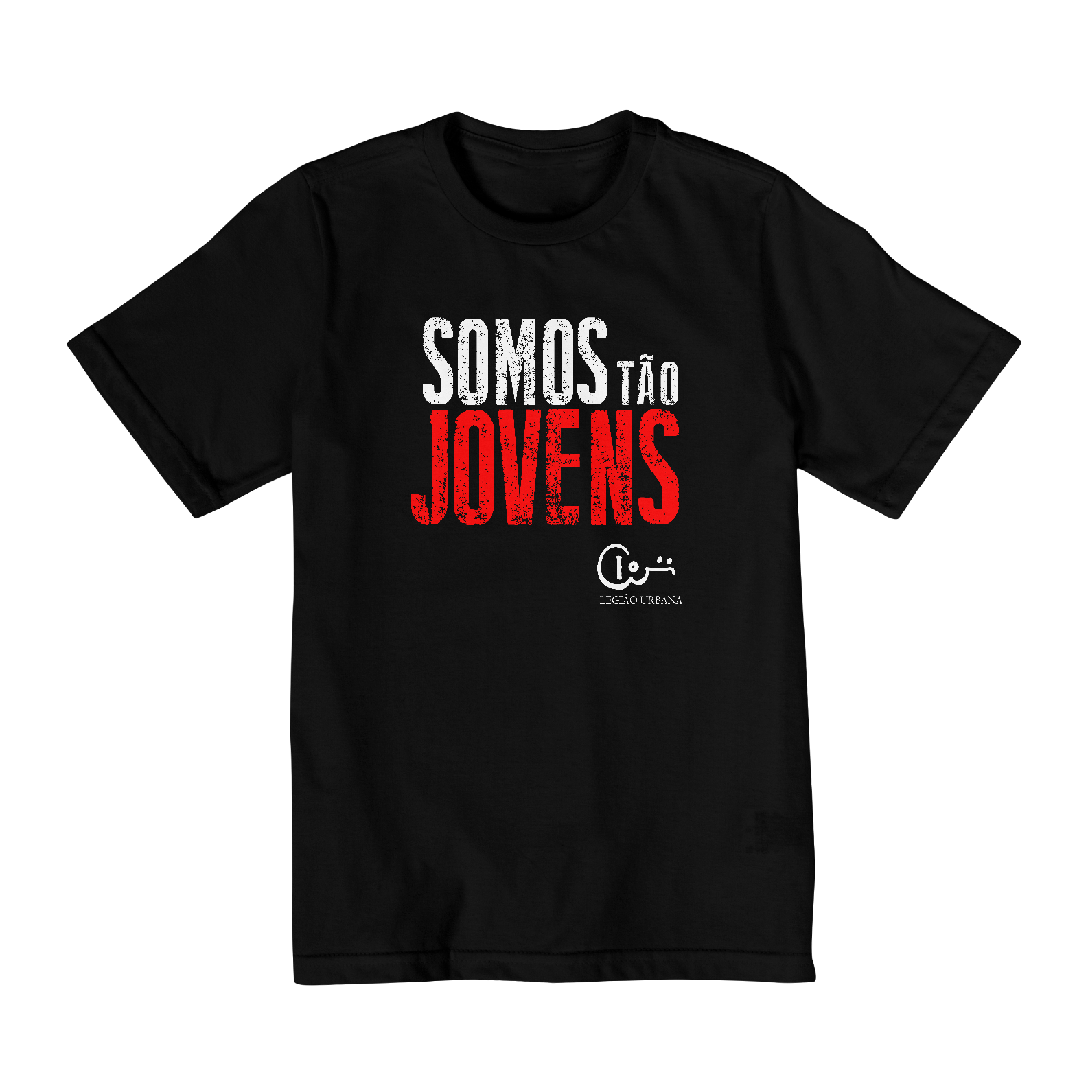 Camiseta Infantil (2 a 8) Somos Tão Jovens Legião Urbana