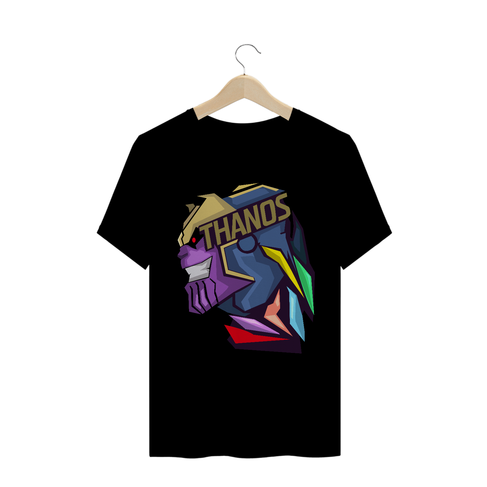 Camiseta Thanos Face 3D