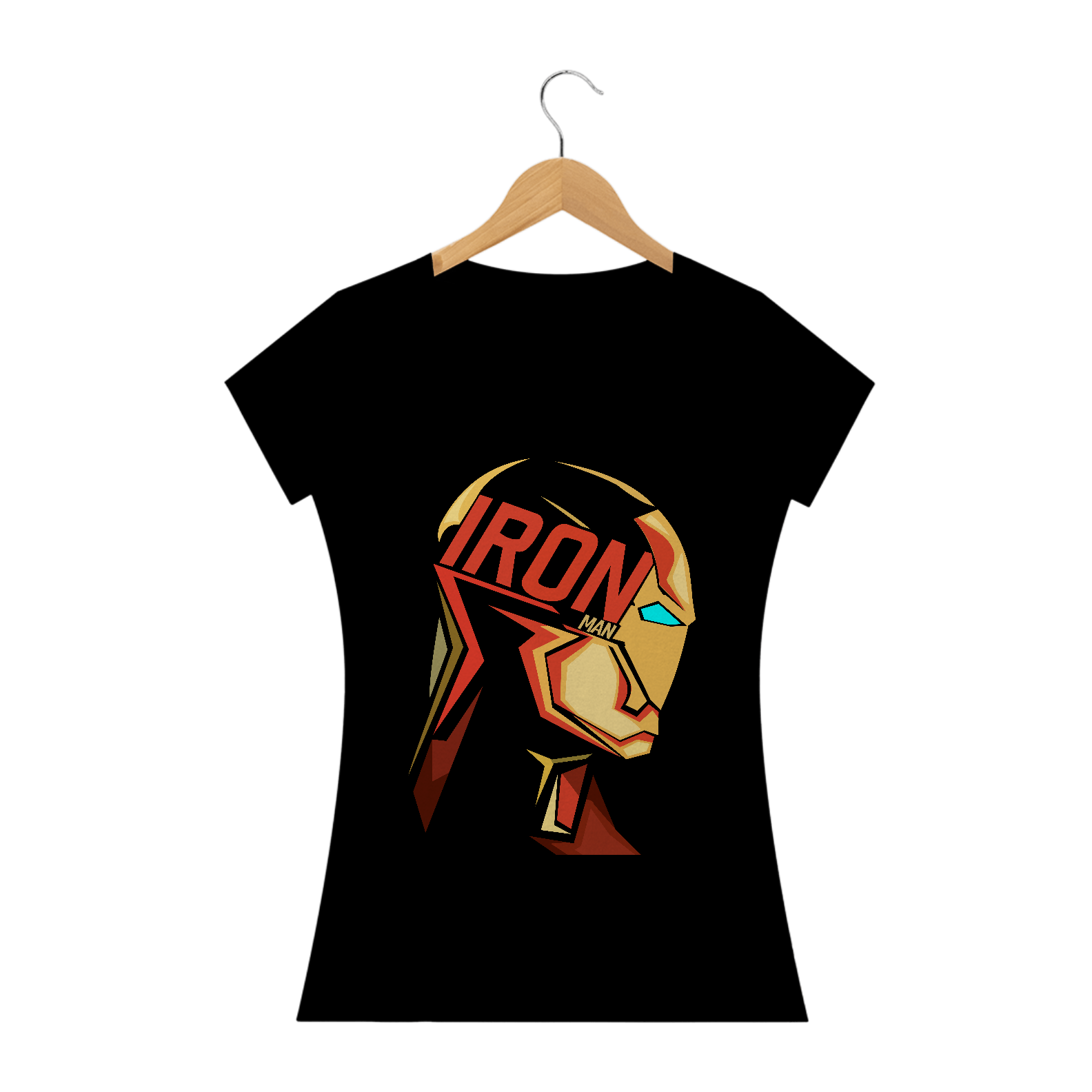 Baby Long Iron Man Face 3D