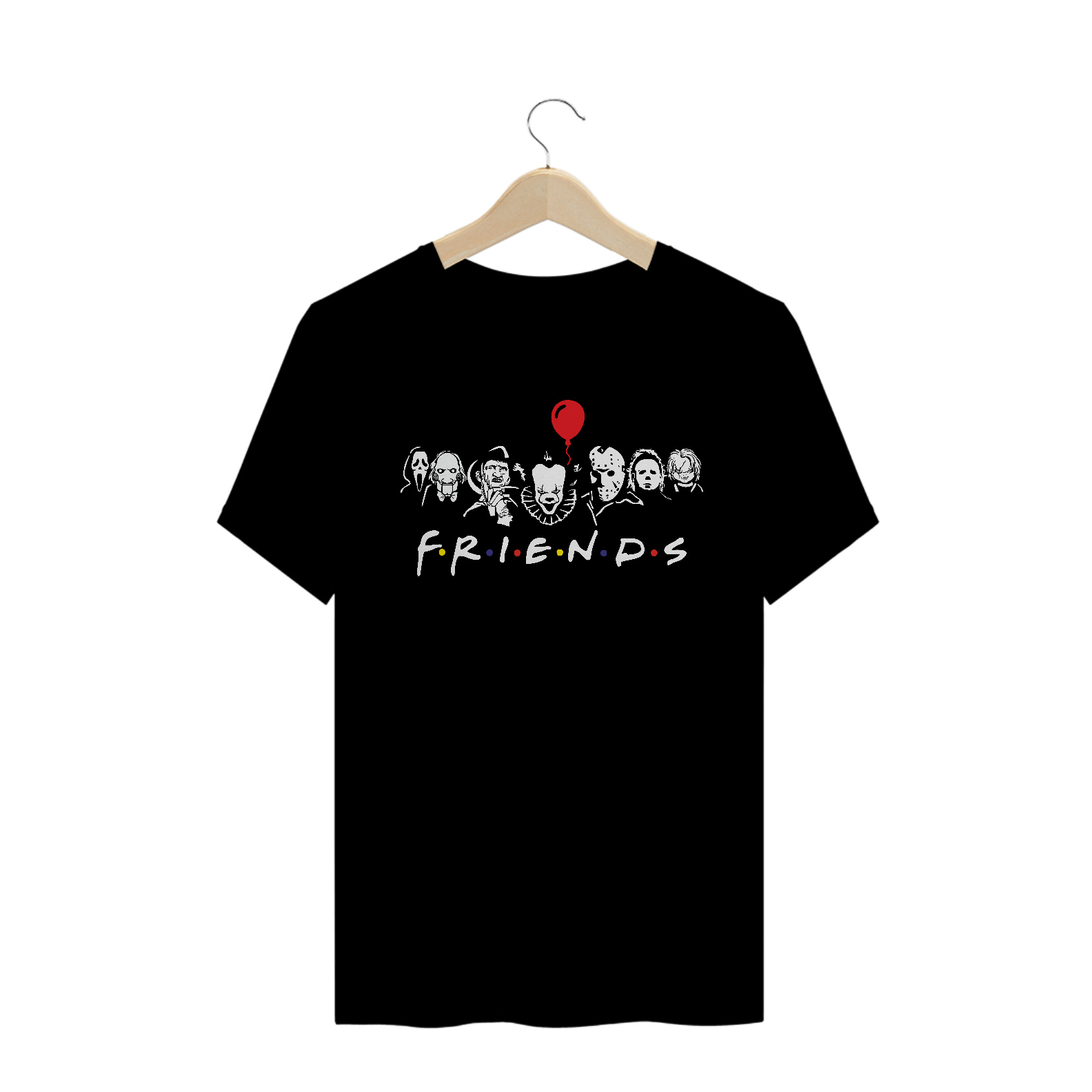 Camiseta Halloween Friends Terror v01