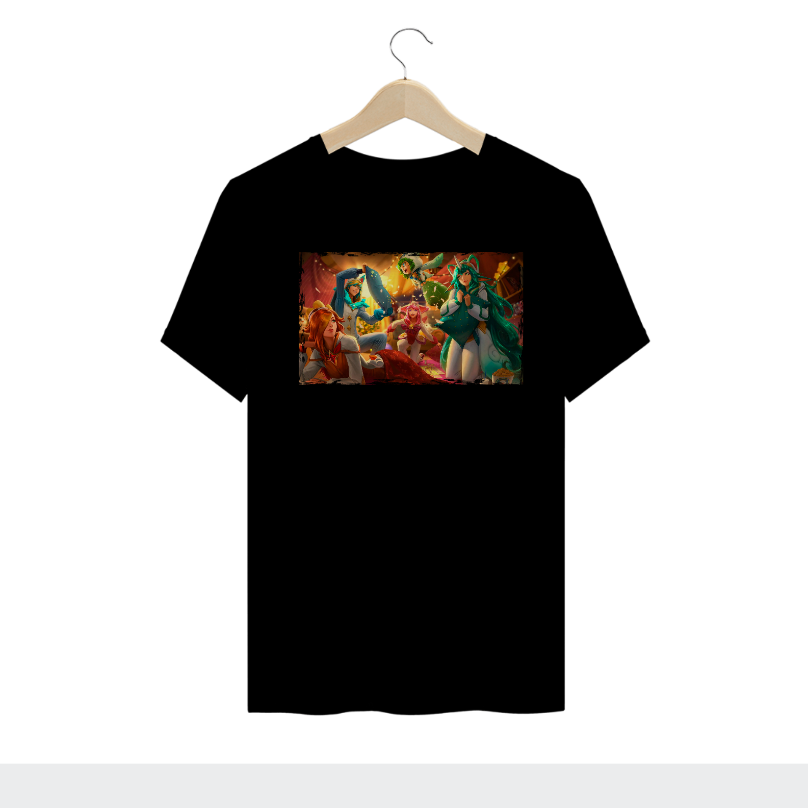 Nome do produto  Camiseta Pijaminha League of Legends
