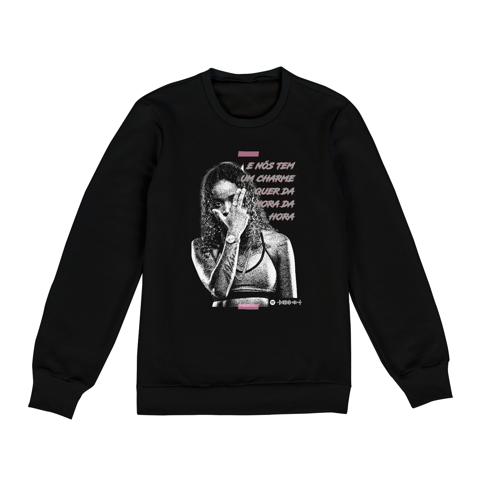Nome do produto  Moletom Unisex Charme - Mc Dricka
