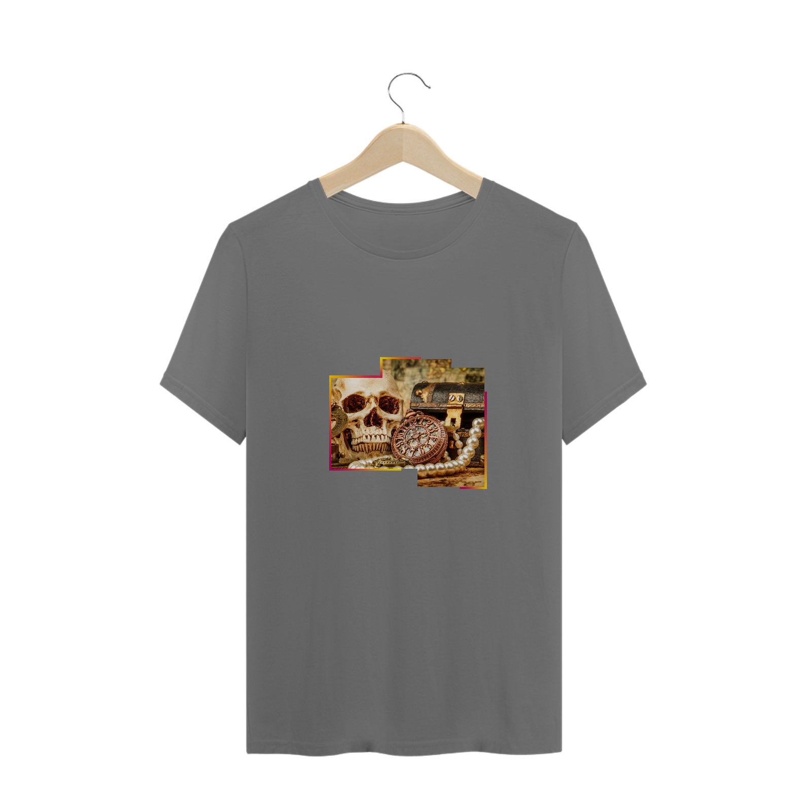CAMISETA ESTONADA DARK GOLD