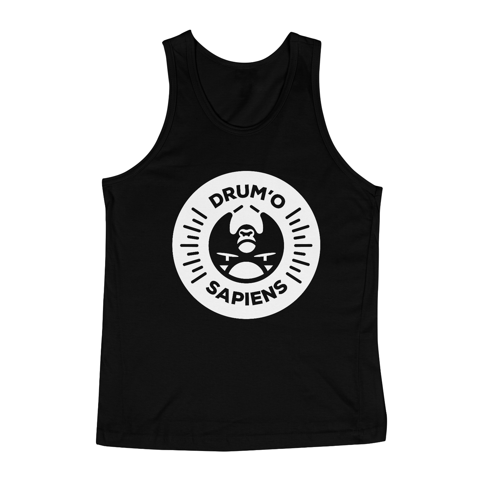 Regata Preta Drum'o Sapiens (c/ nome)