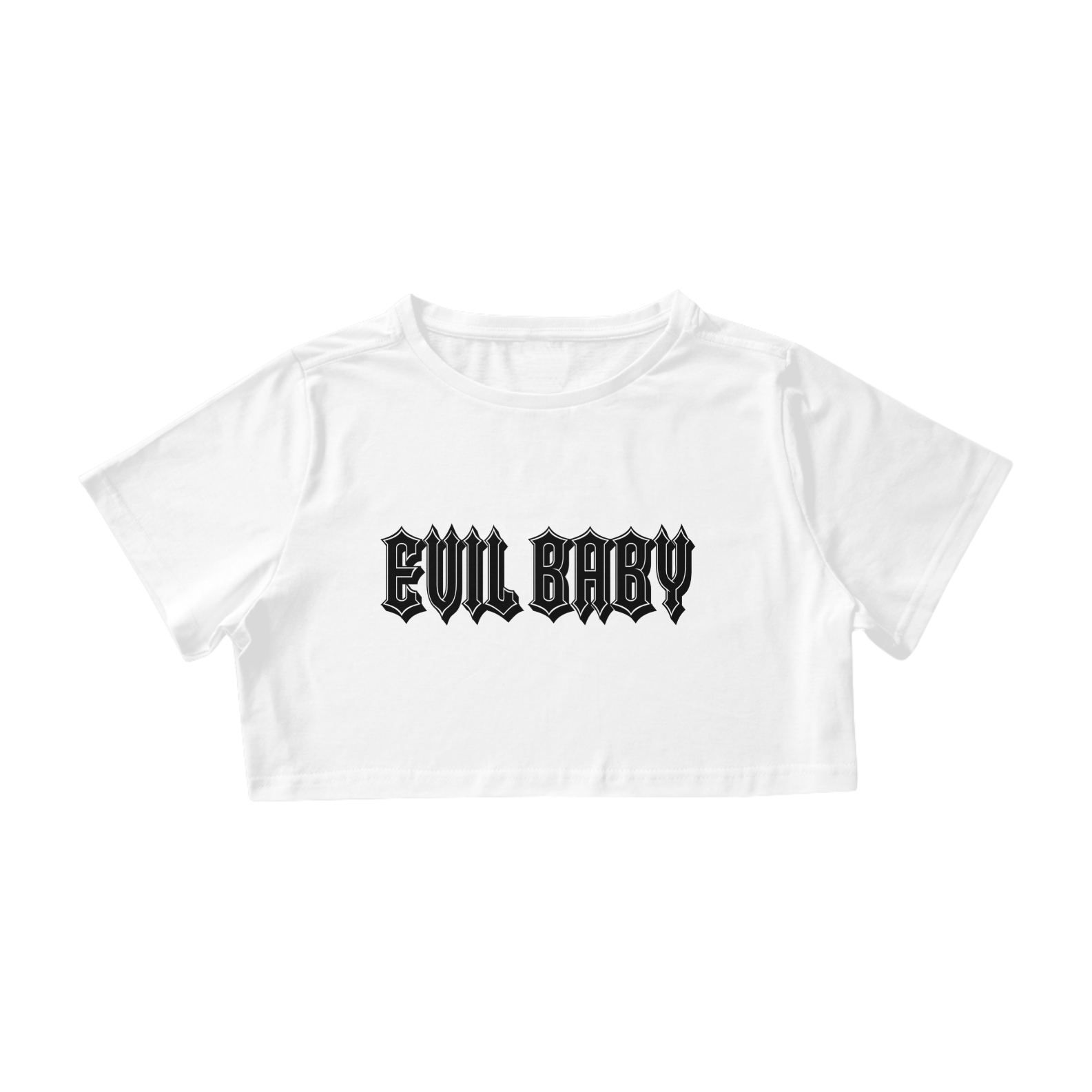 Evil Baby Cropped branca