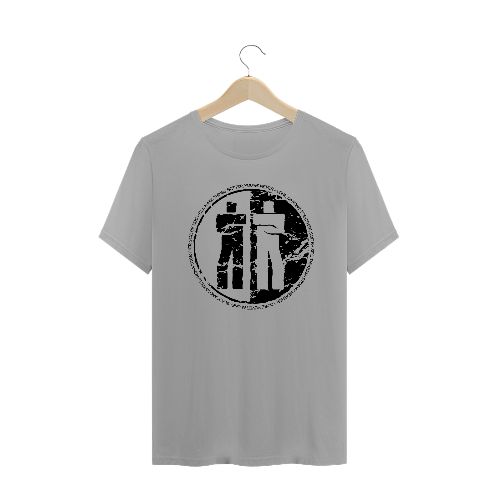 Nome do produto: T-SHIRT 2 BROTHERS  INK BLACK - O SOM DO K7