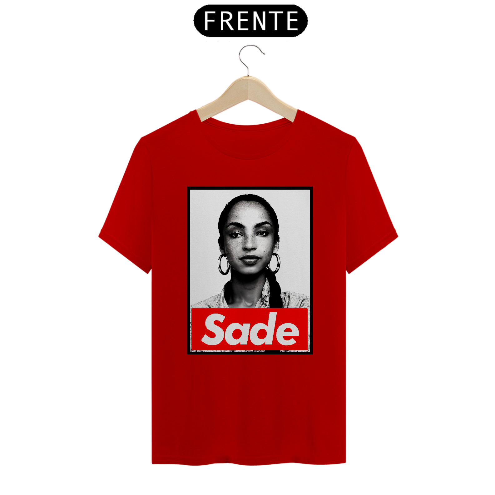T-Shirt Quality T-SHIRT SADE em O som do k7