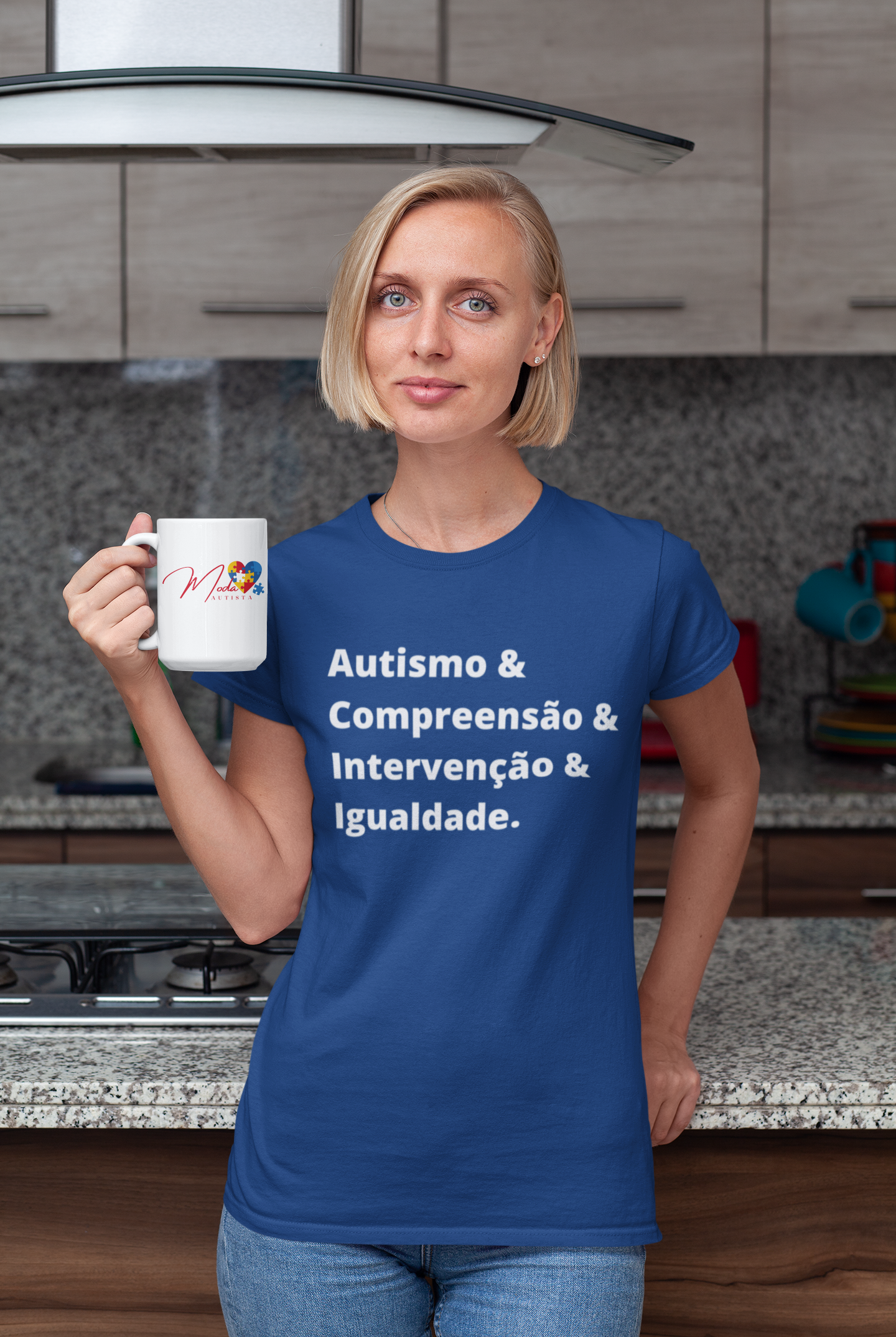 & Compreensão - Camiseta Feminina 