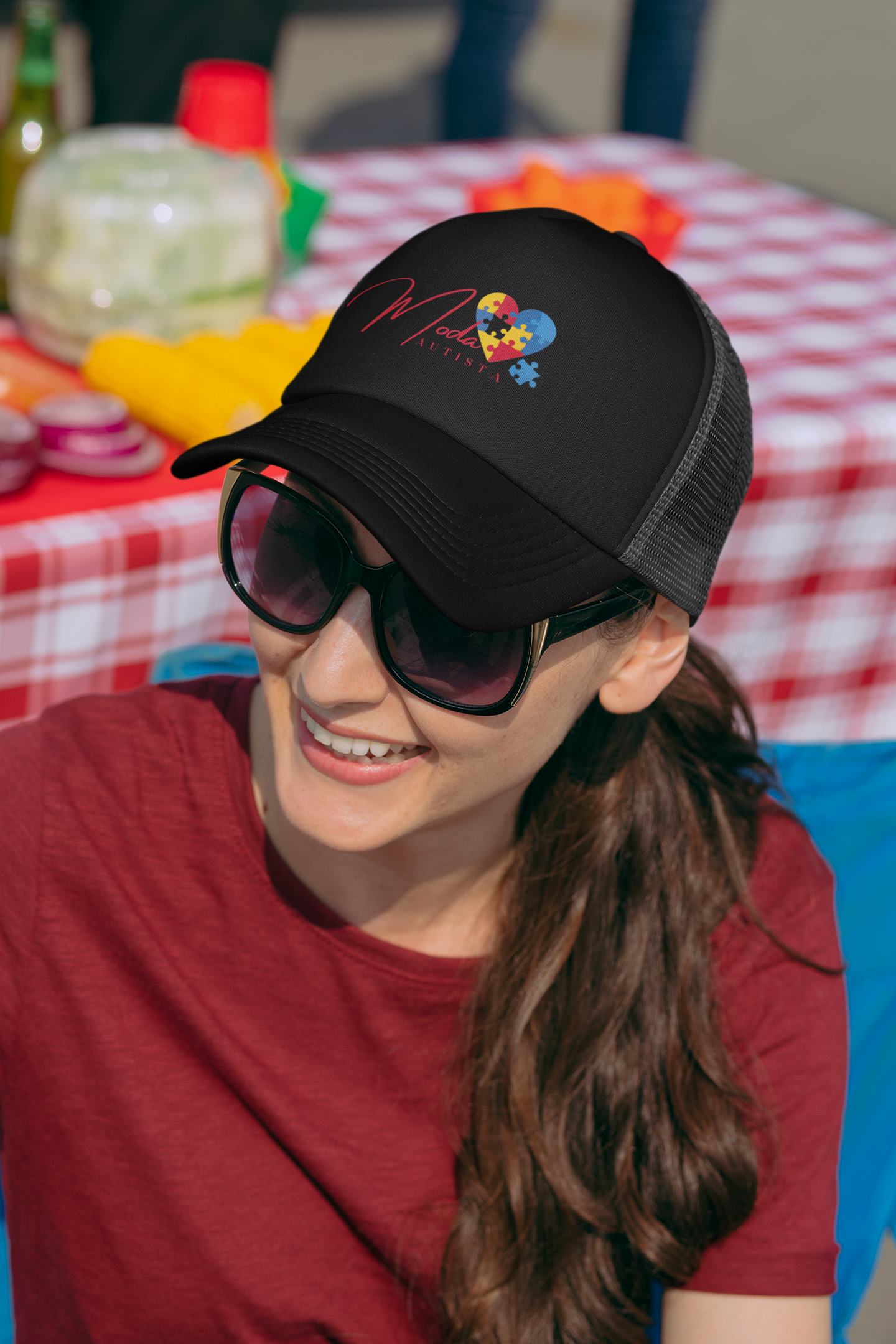 Nome do produto: Boné Moda Autista 