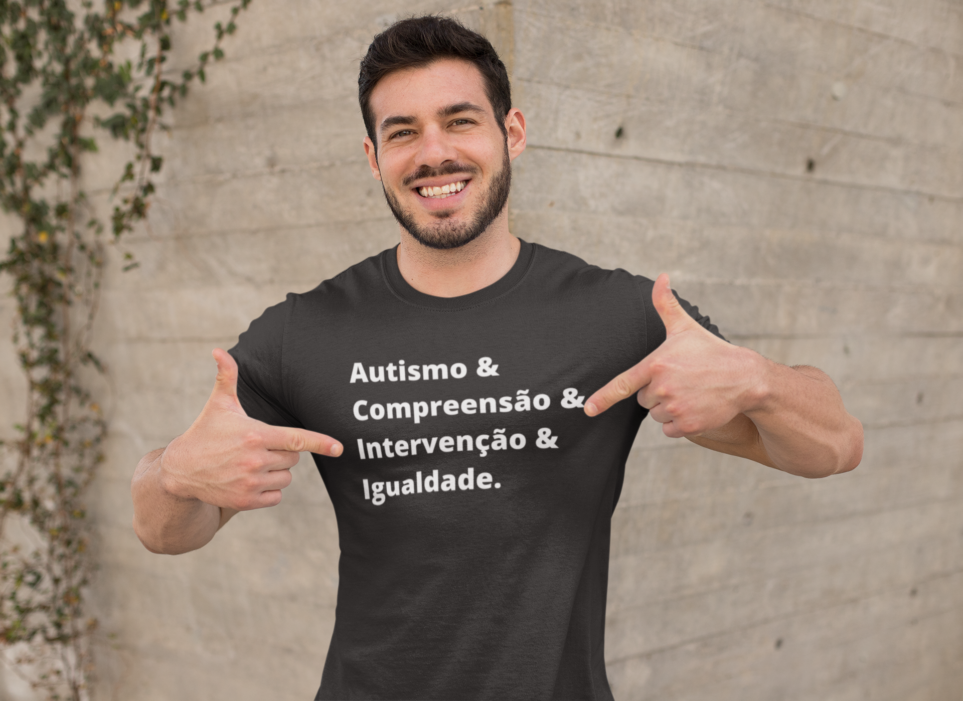& Compreensão - Camiseta Masculina 