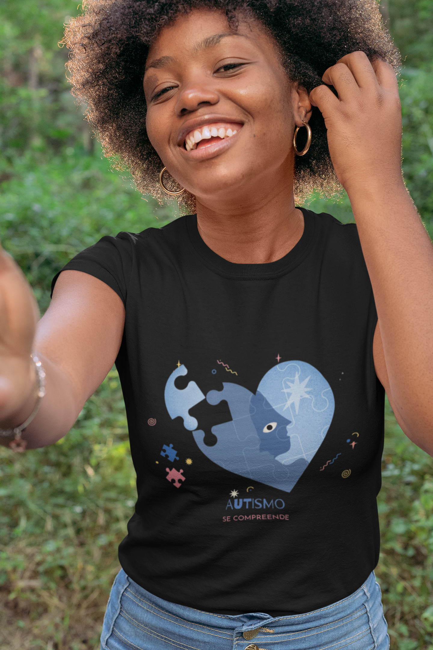 Meu Coração Azul - Camiseta  