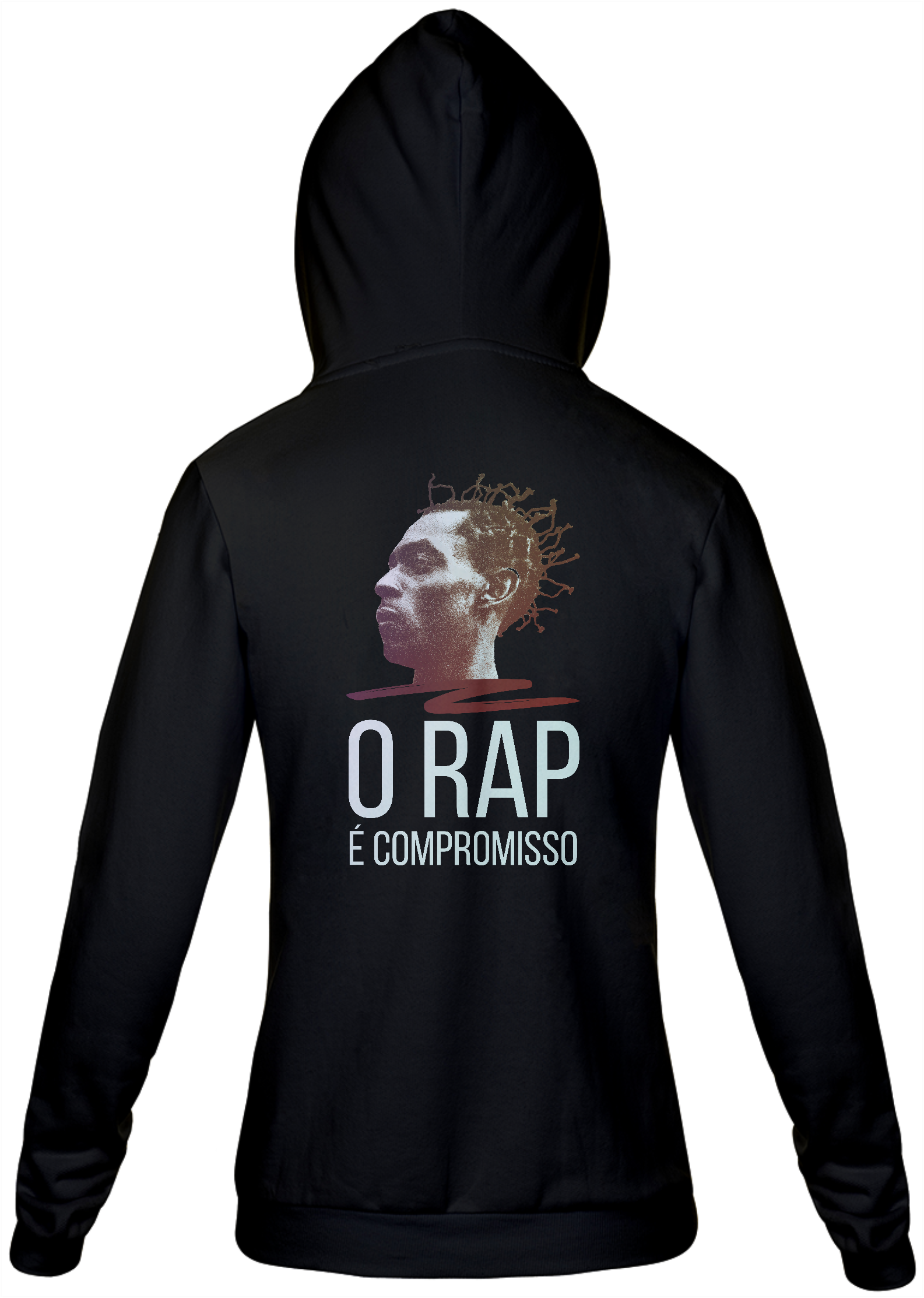 Nome do produto  Sabotage Moleton Capuz - O Rap é Compromisso