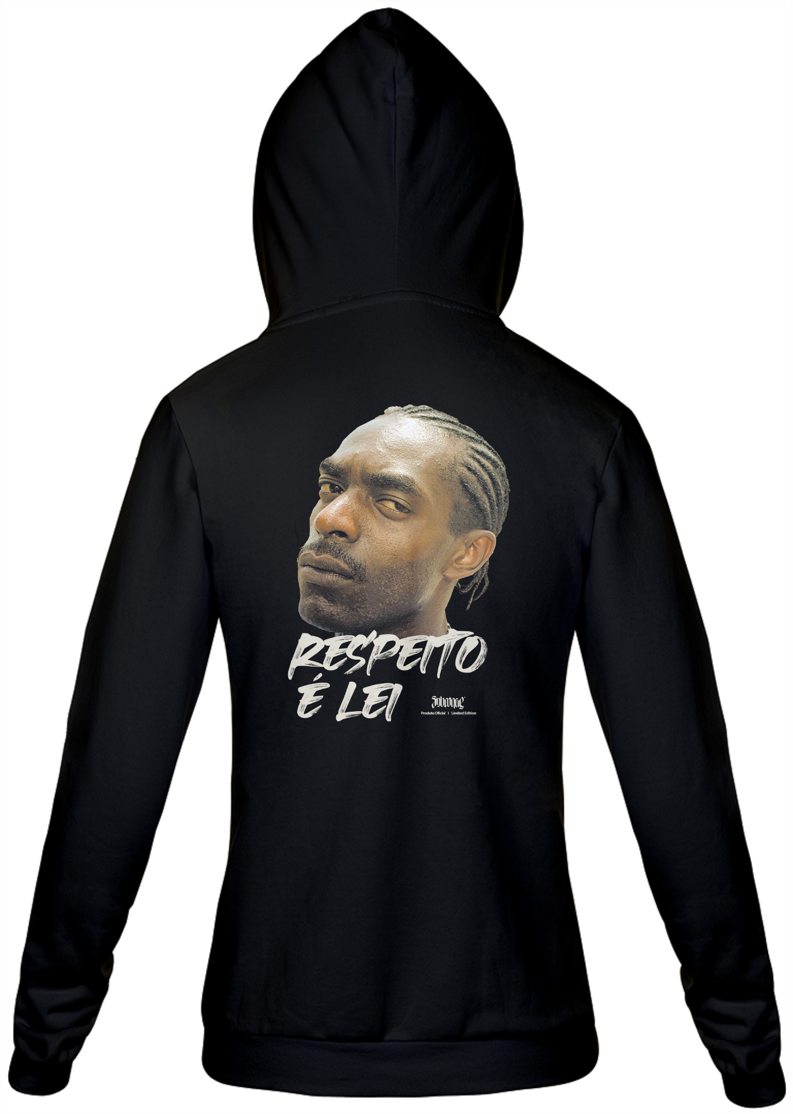 Nome do produto  Sabotage - Moleton Capuz - Respeito é Lei
