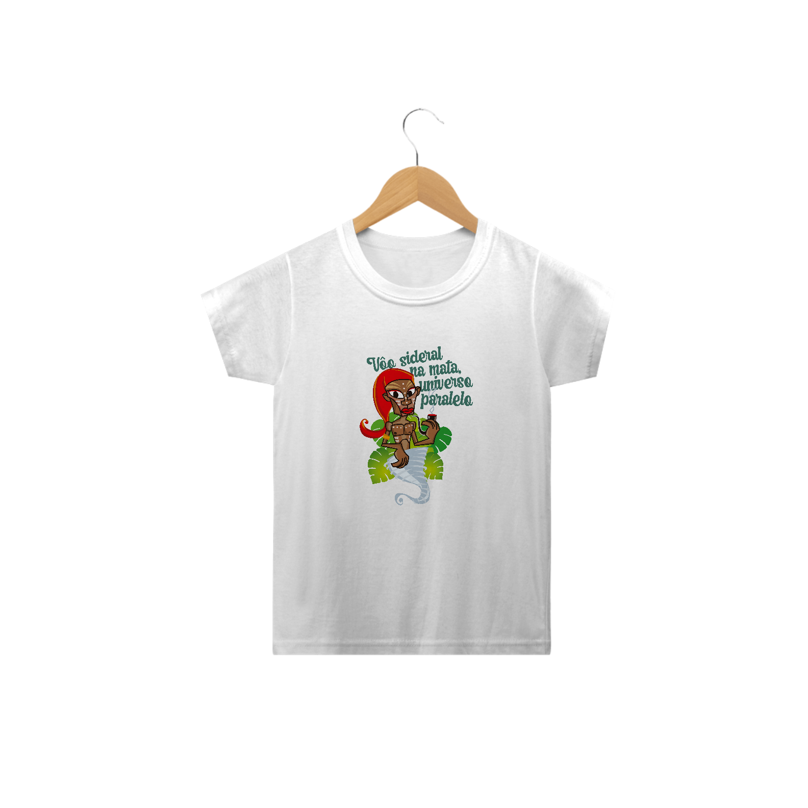 Nome do produto  Camiseta infantil - Saci