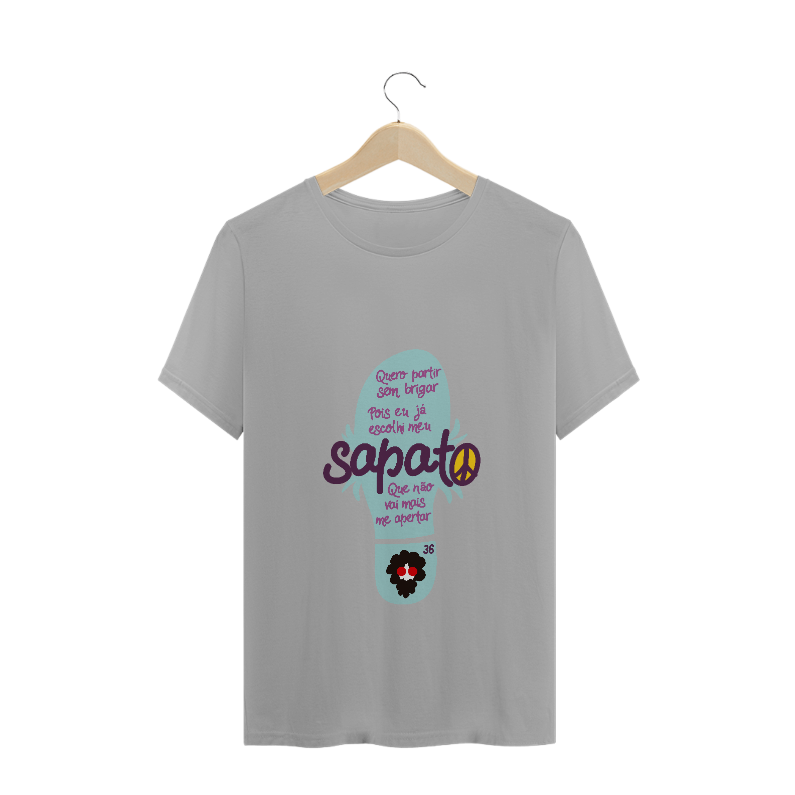 Nome do produto  Camisa Quality - Não me aperta