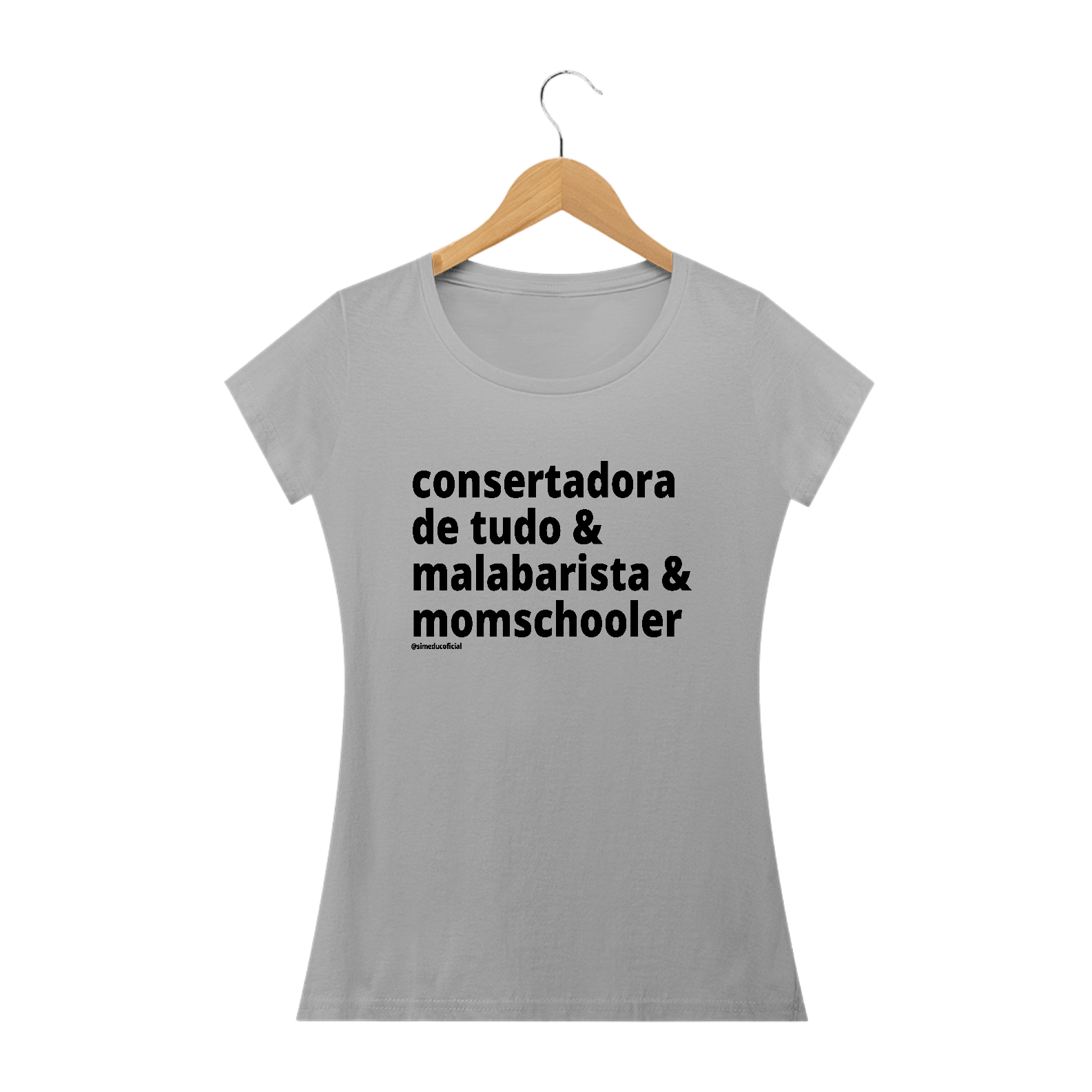Camisa Feminina Algodão - consertadora de tudo & malabarista & momschooler