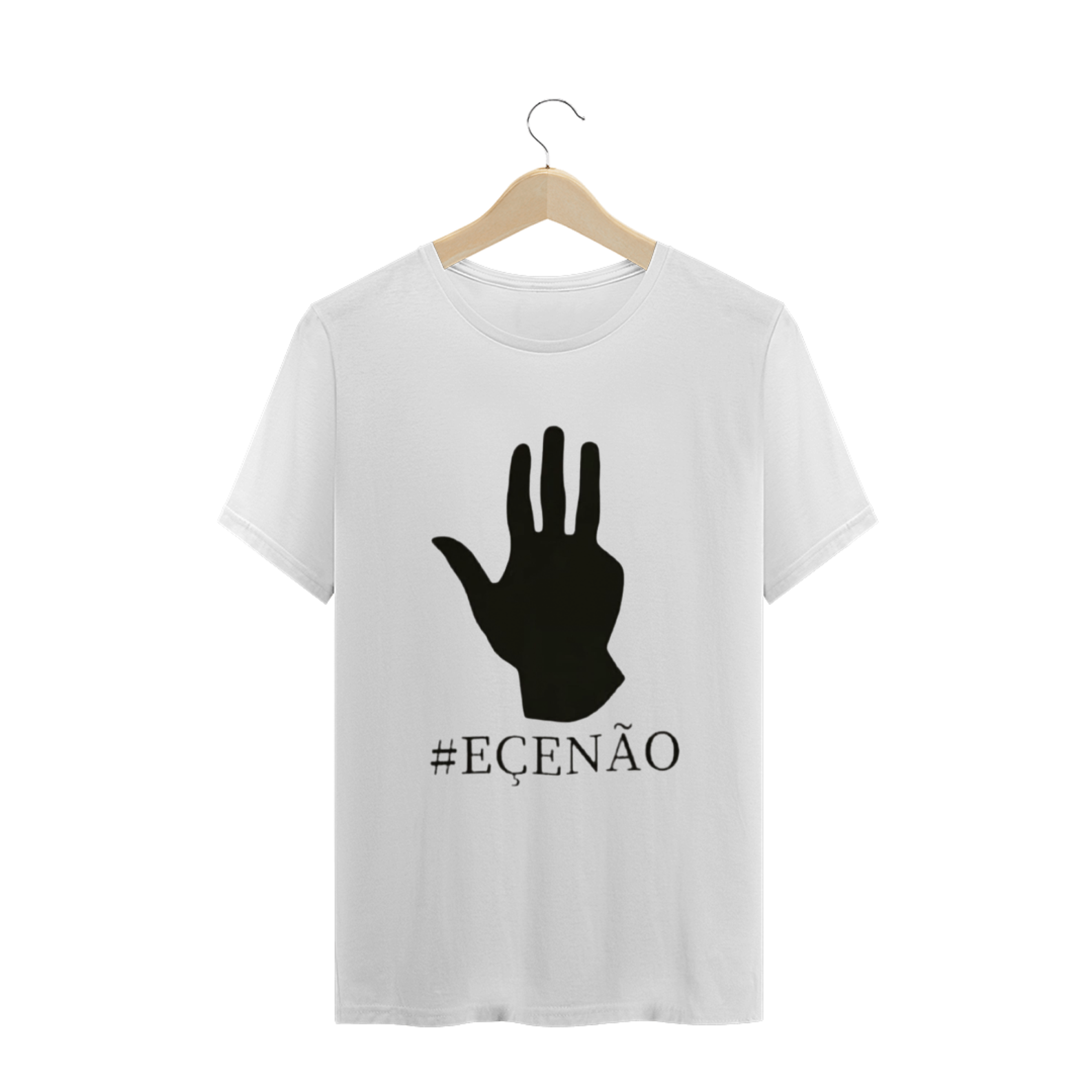 Camisa #Eçenão