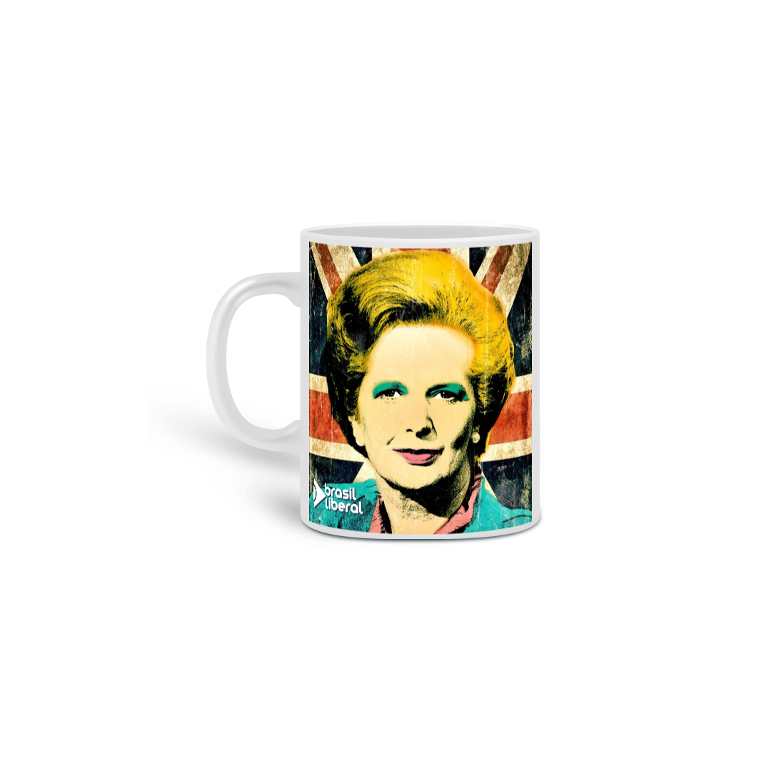 Caneca Brasil Liberal | Margaret Thatcher