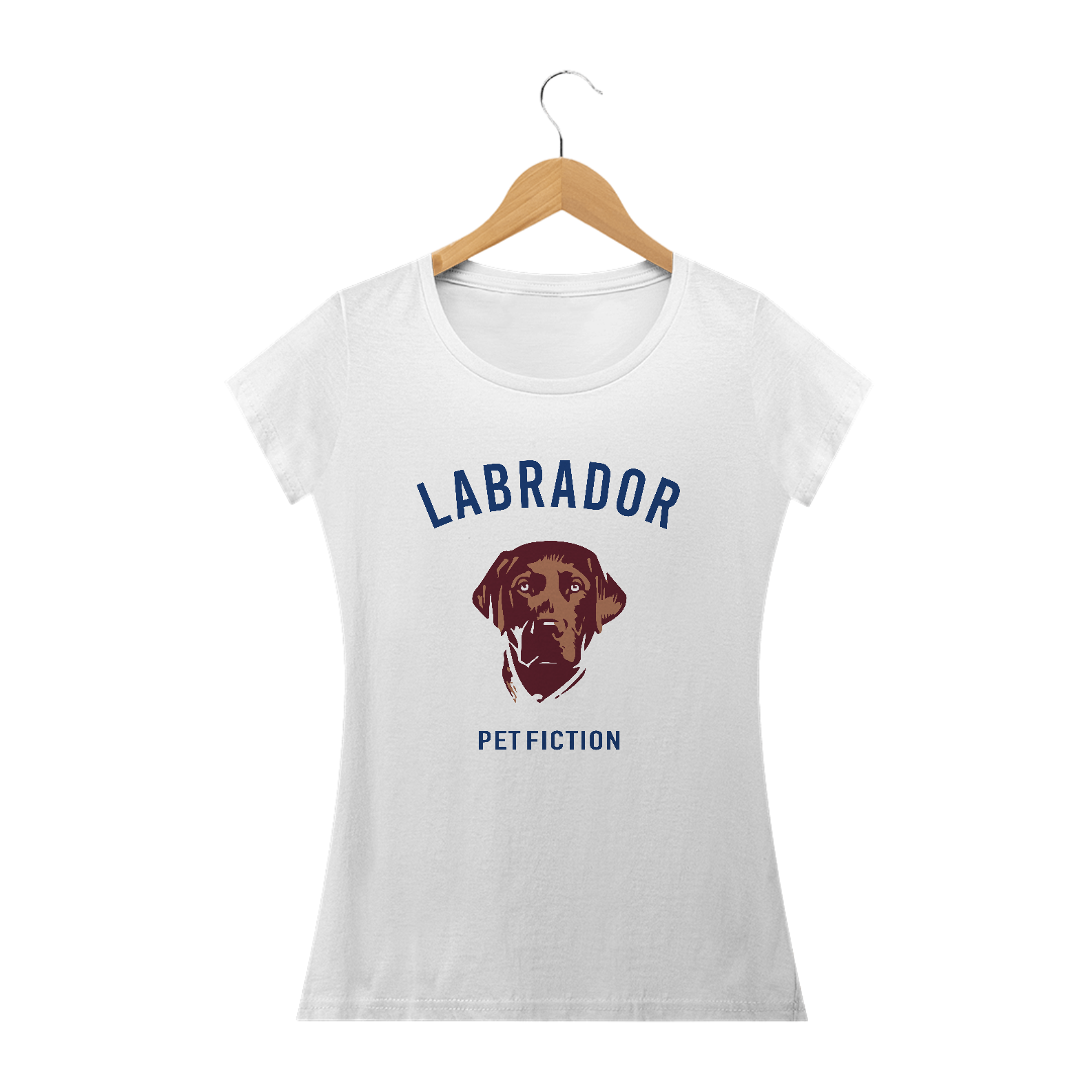 LABRADOR ORIGINAL MALHA AVELUDADA - BABY LOOK