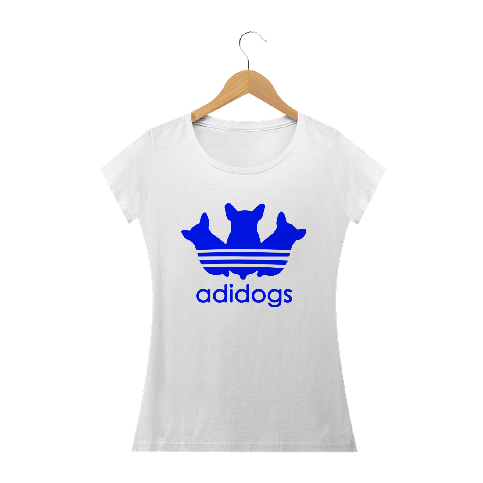 ADIDOGS BLUE - BABY LOOK