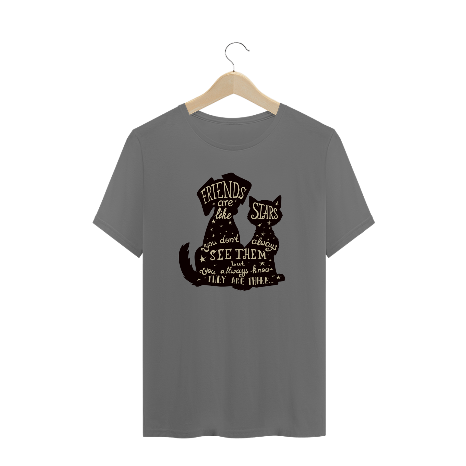 FRIENDS ARE LIKE STARS -  MALHA ESTONADA - UNISSEX