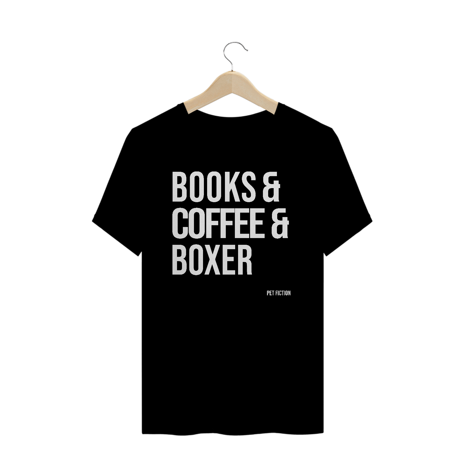 BOOKS COFFEE BOXER MALHA AVELUDADA - UNISSEX