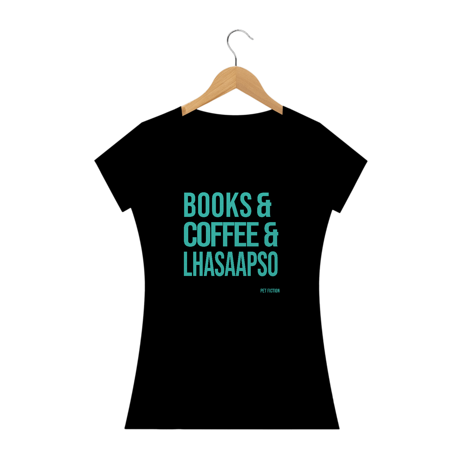 BOOKS COFFEE LHASA APSO - BABY LOOK