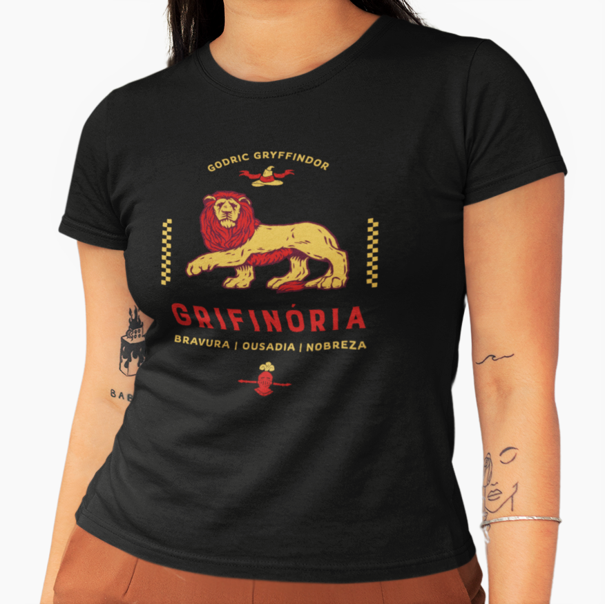 Nome do produto: Grifinória - Baby Long