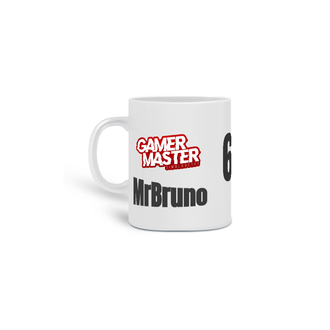 Nome do produto  Caneca GamerMaster MrBruno