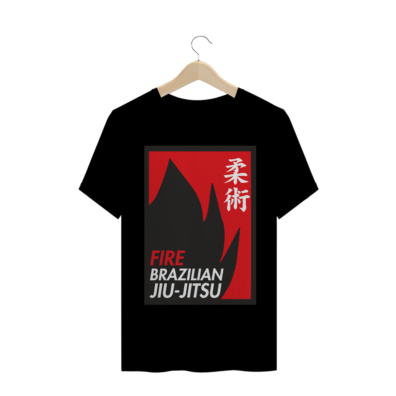 Nome do produto  CAMISETA FIRE BJJ