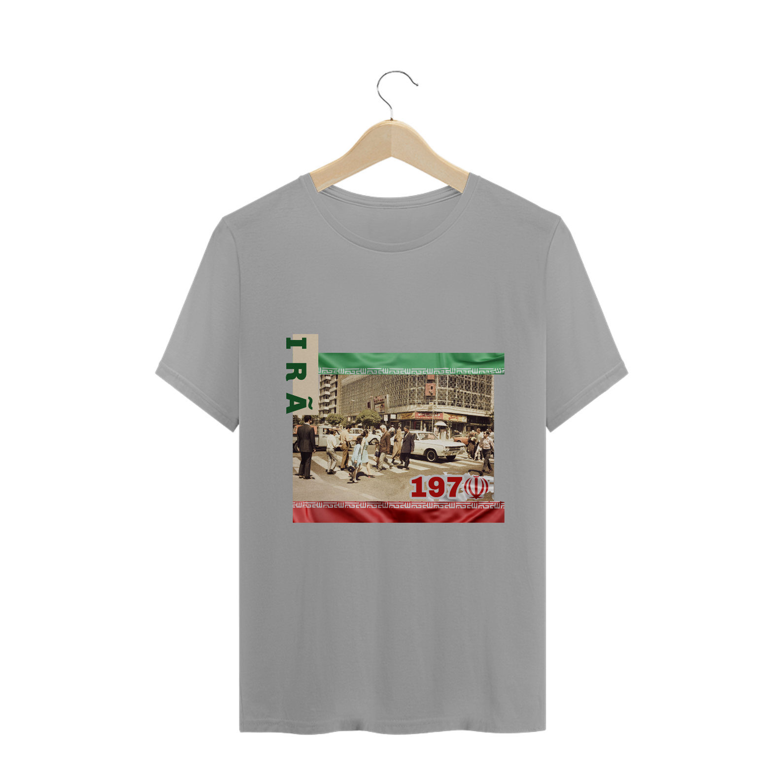 Camiseta Irã 1970' - Linha Golden Age