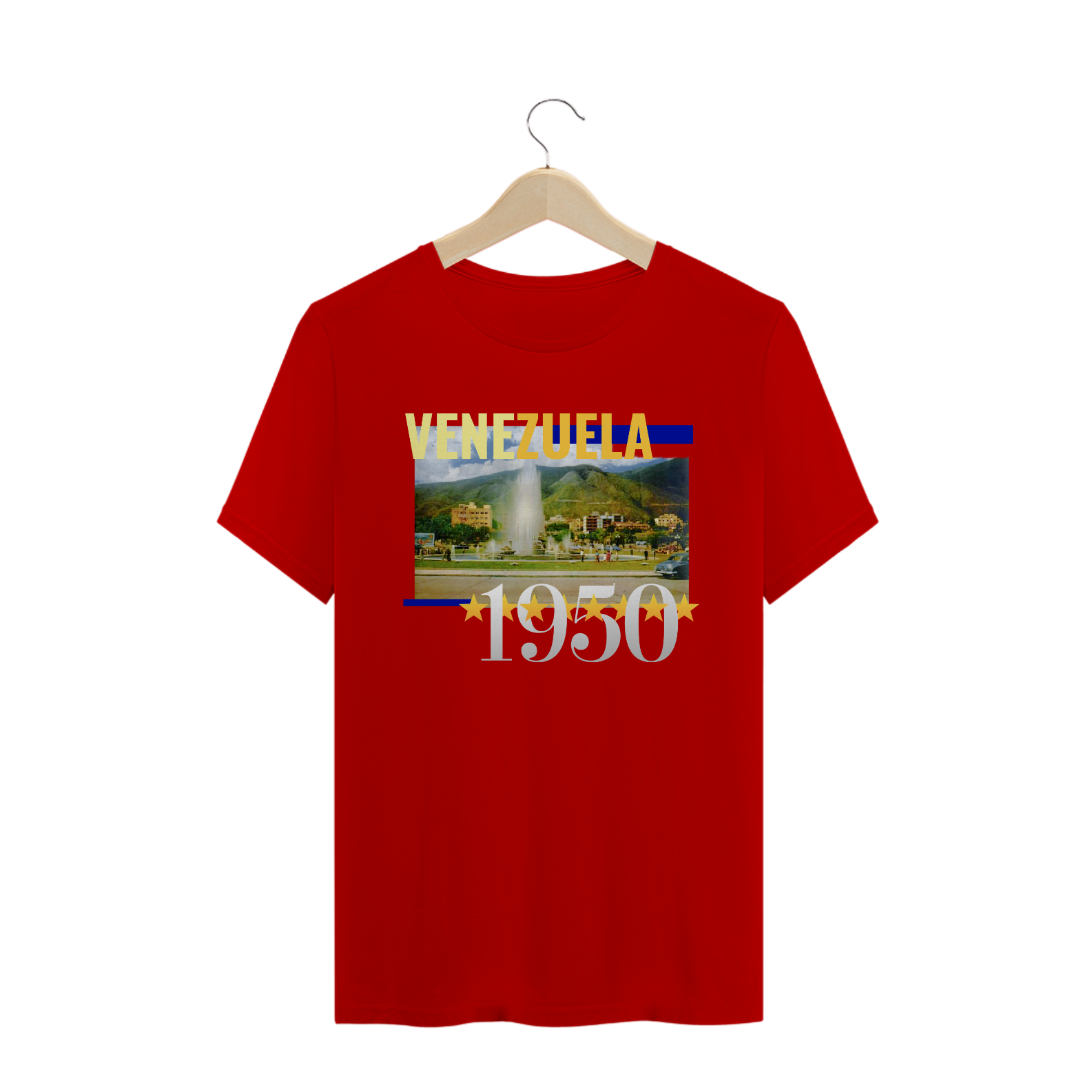 Camiseta Venezuela 1950 -  Linha Golden Age