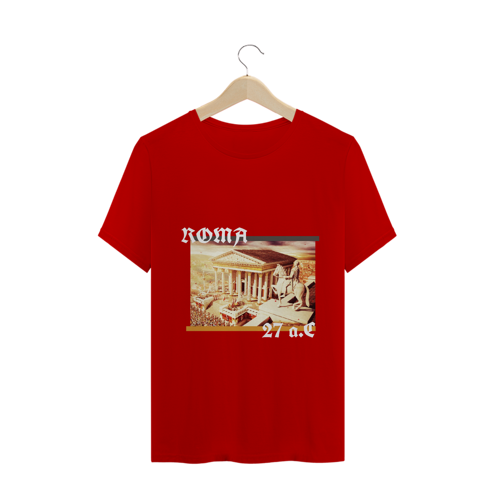 Camiseta Roma 27 a.c - Linha Golden Age