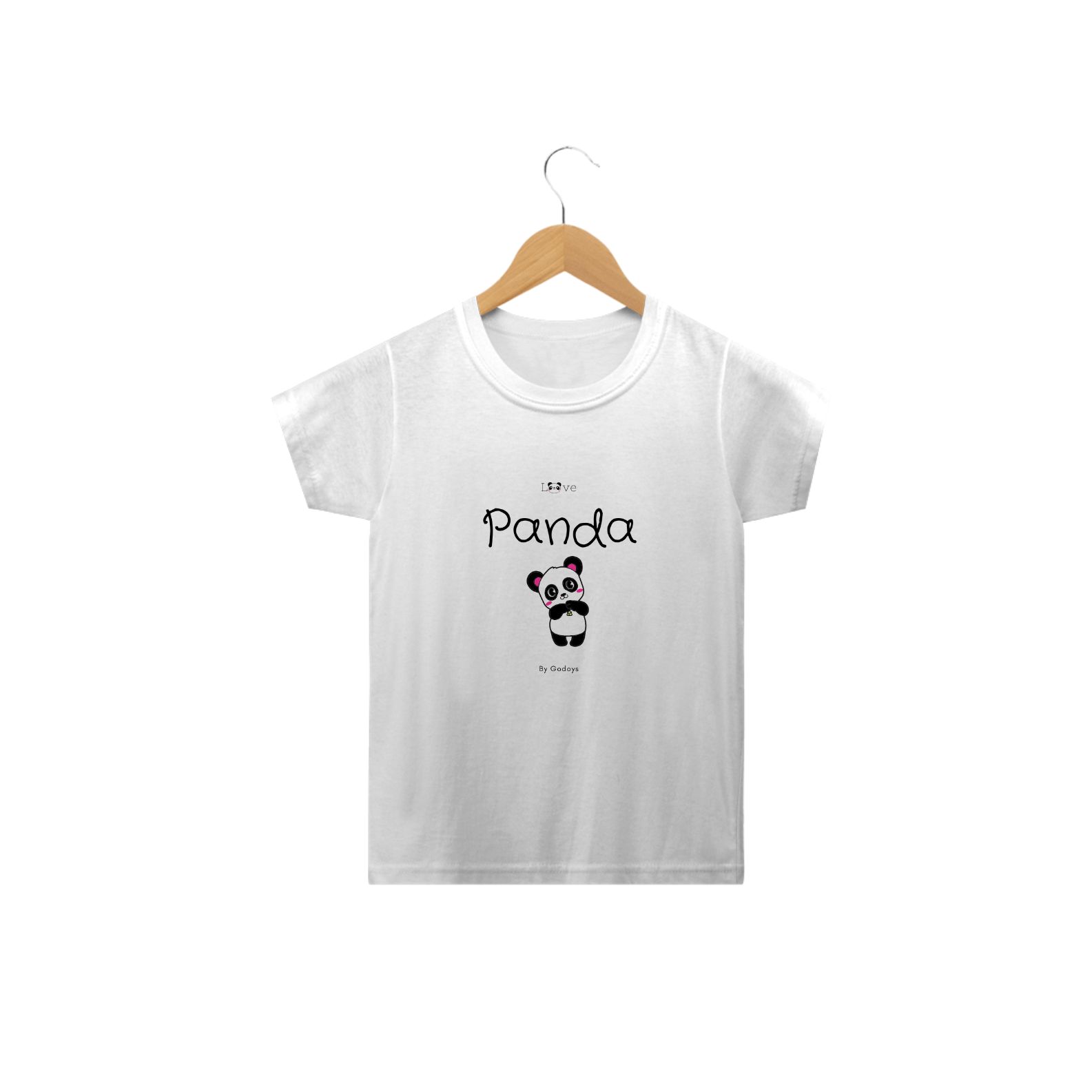 Nome do produto  Camiseta Personalizada Love Panda