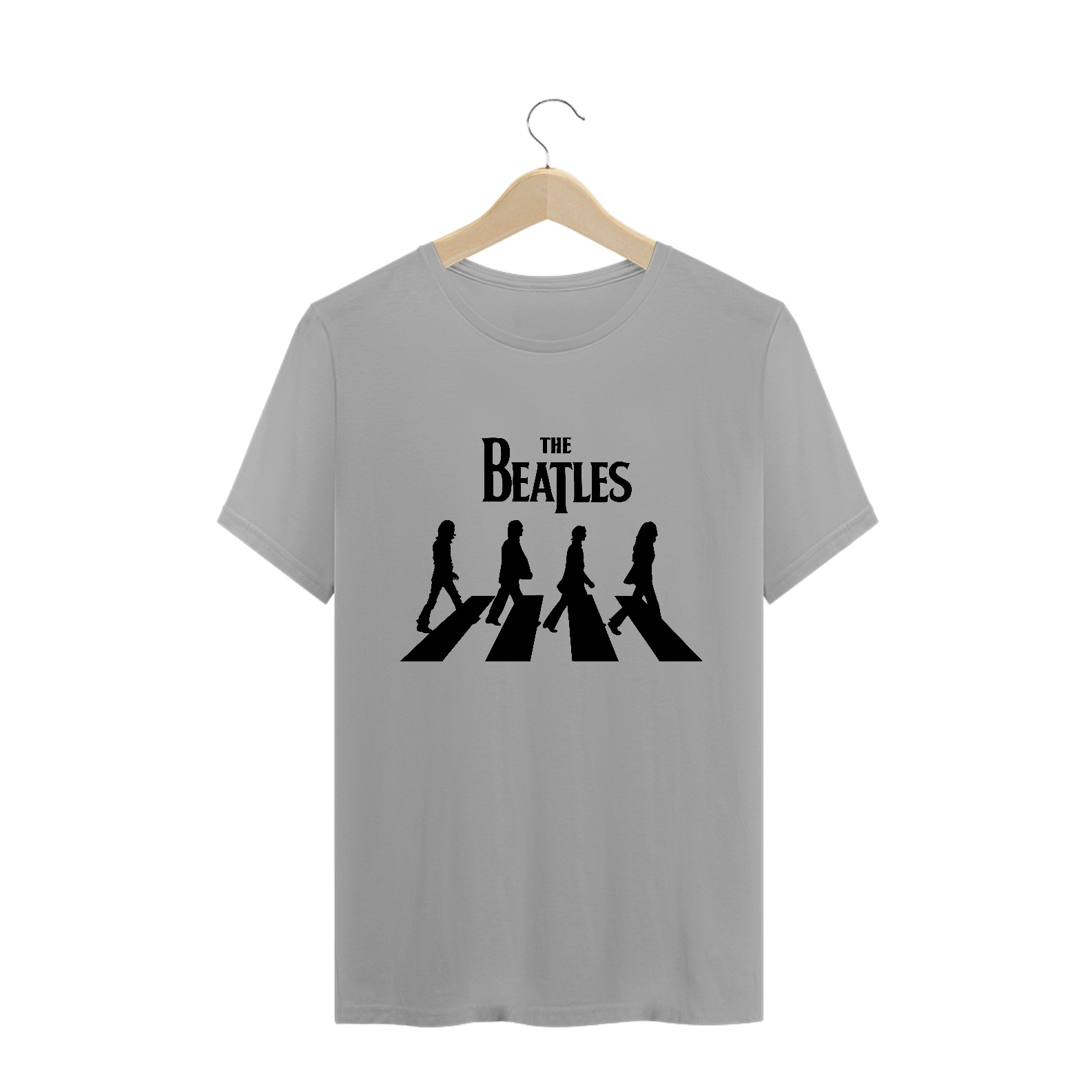 Nome do produto  Camiseta The Beatles Abbey Road b&p