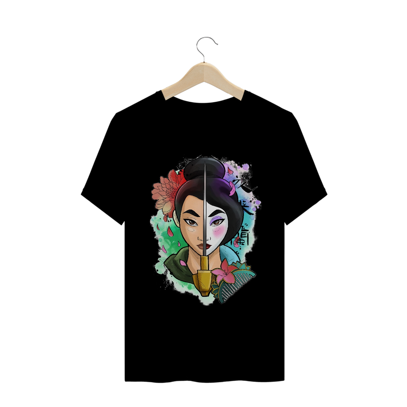 Nome do produto  Camiseta Mulan Two Sides